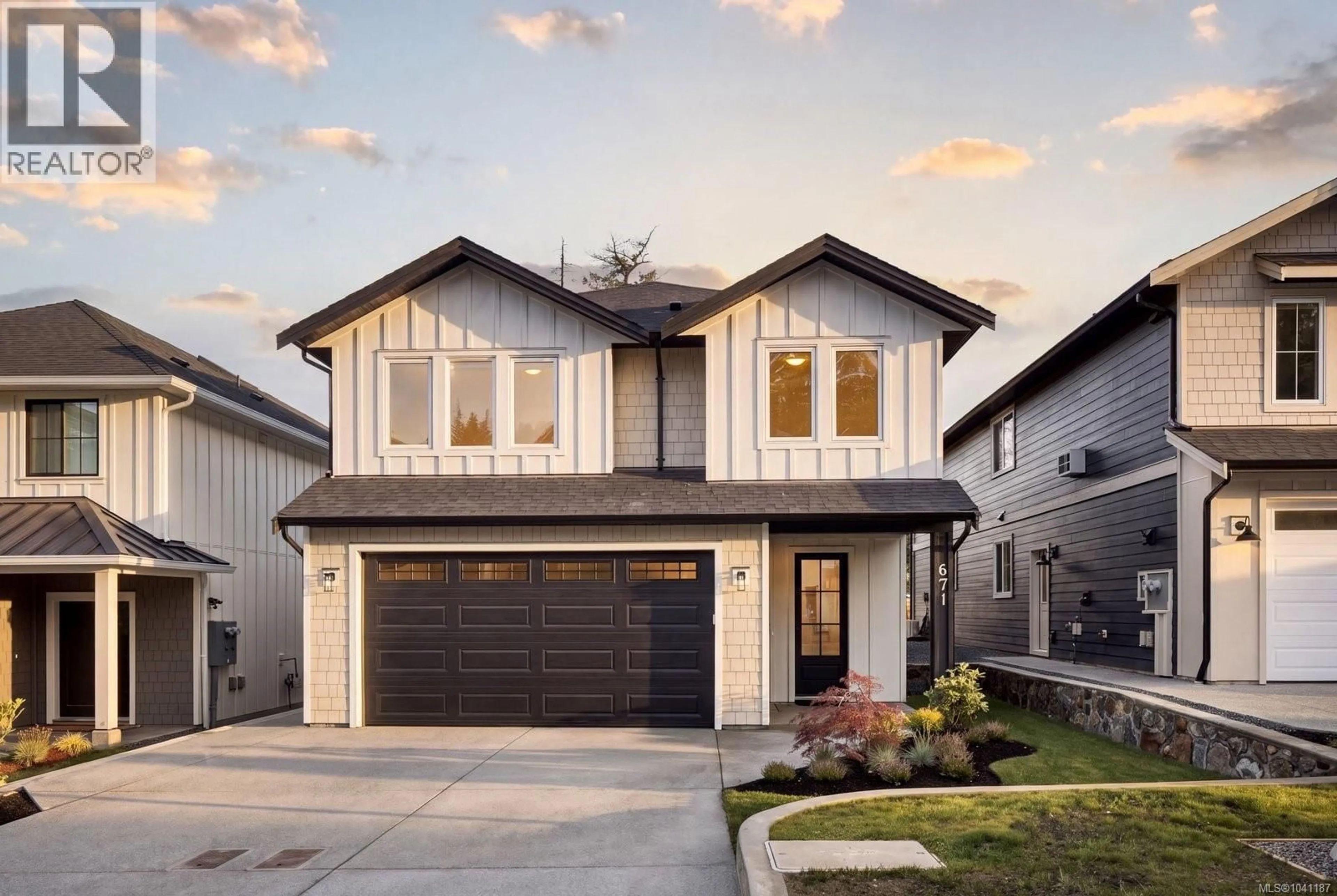 Home with brick exterior material, street for 671 MADRONA PLACE, Langford British Columbia V9B6C6
