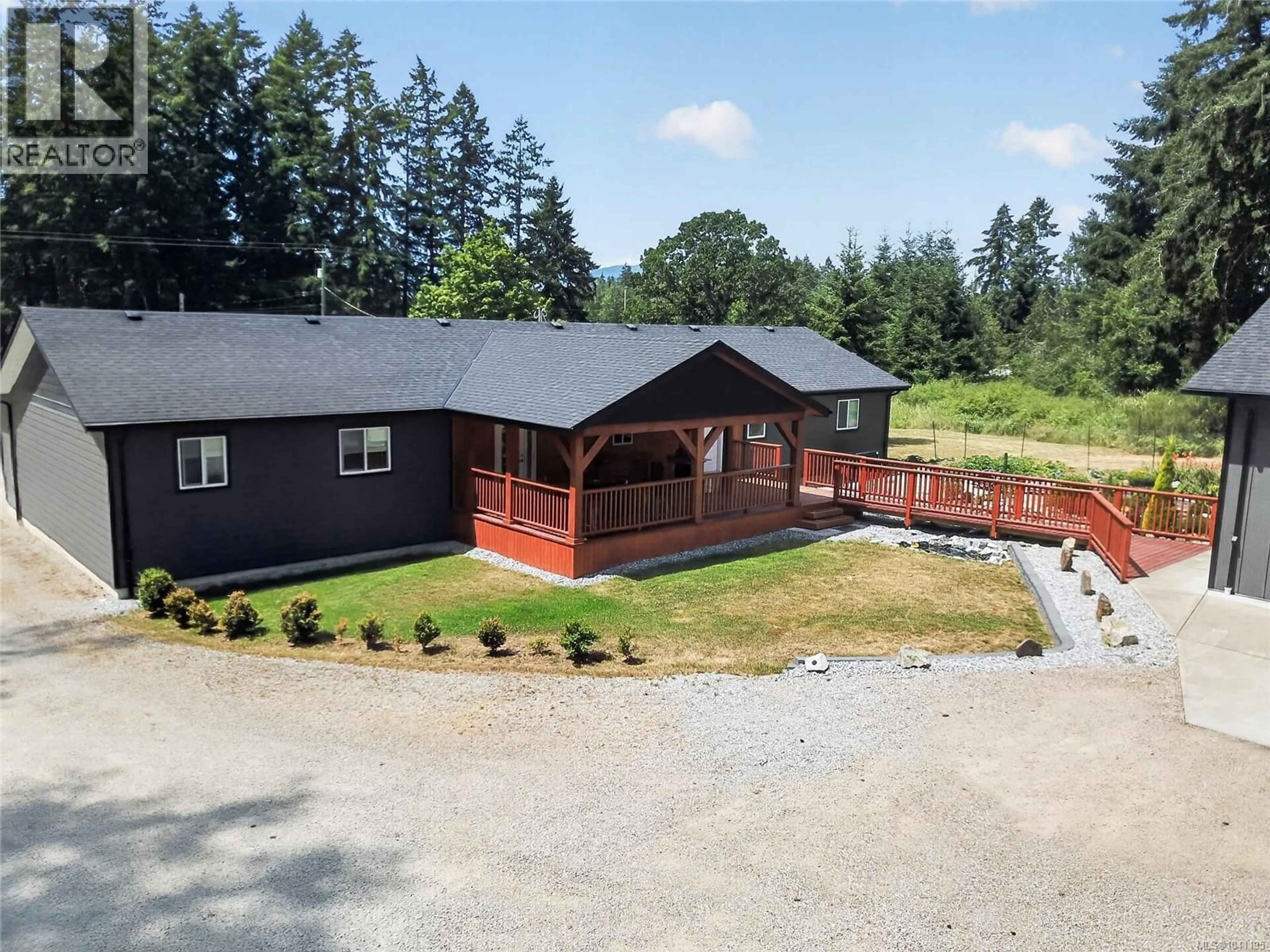 A pic from outside/outdoor area/front of a property/back of a property/a pic from drone, unknown for 6353 BEAVER CREEK ROAD, Port Alberni British Columbia V9Y8L3