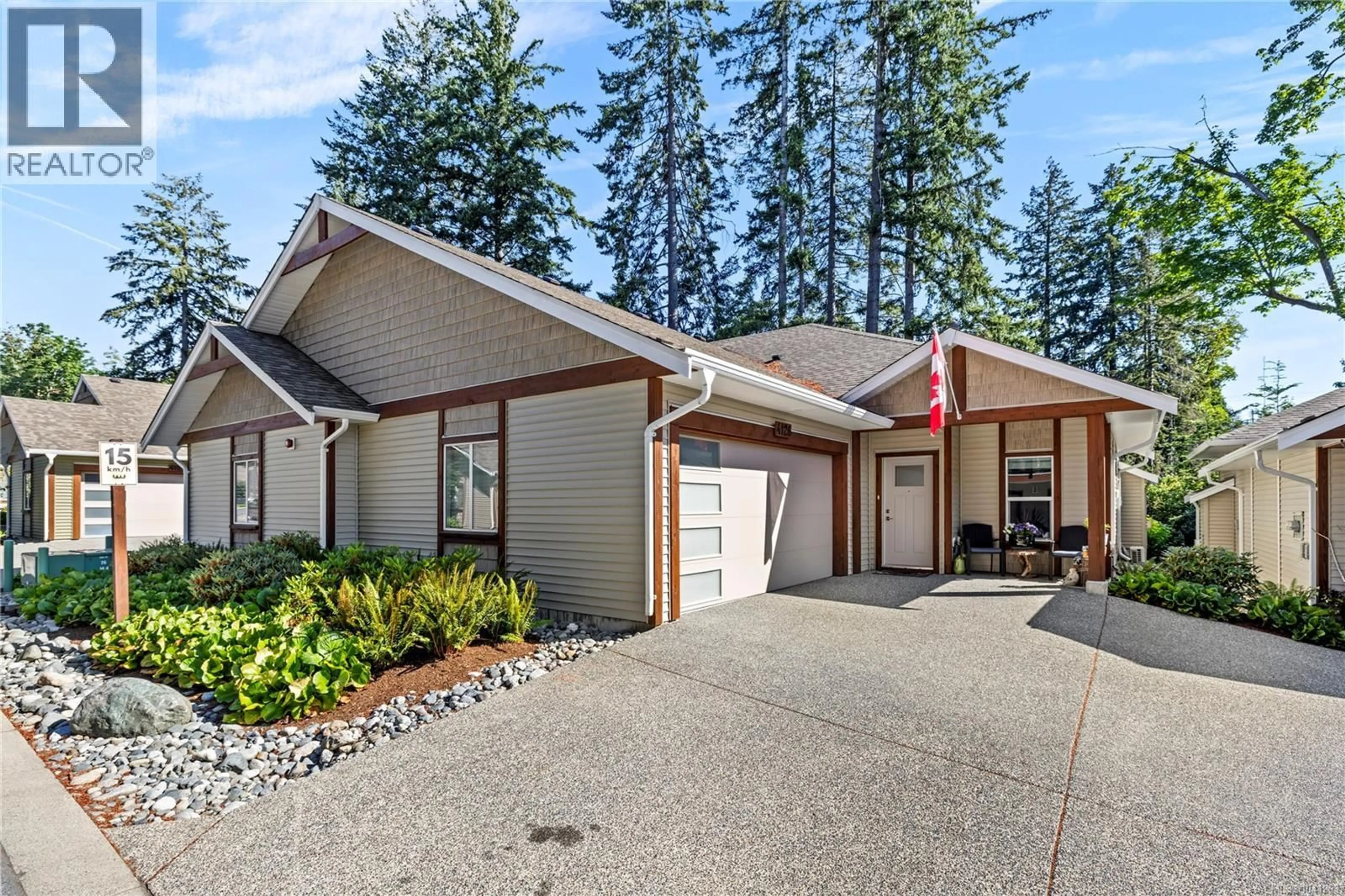 Home with vinyl exterior material, street for 4126 EMERALD WOODS PLACE, Nanaimo British Columbia V9T0K6