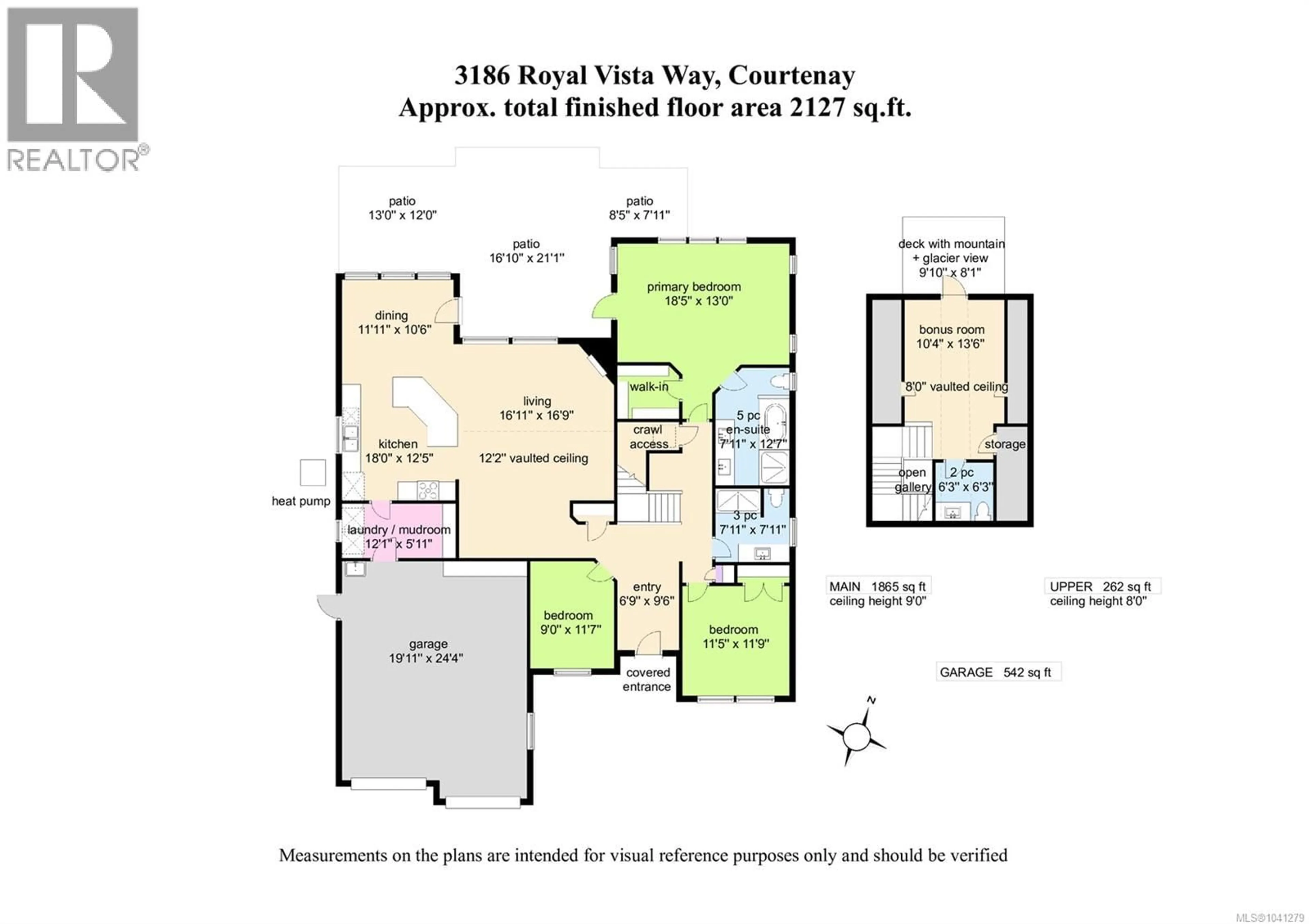 Floor plan for 3186 ROYAL VISTA WAY, Courtenay British Columbia V9N9X3
