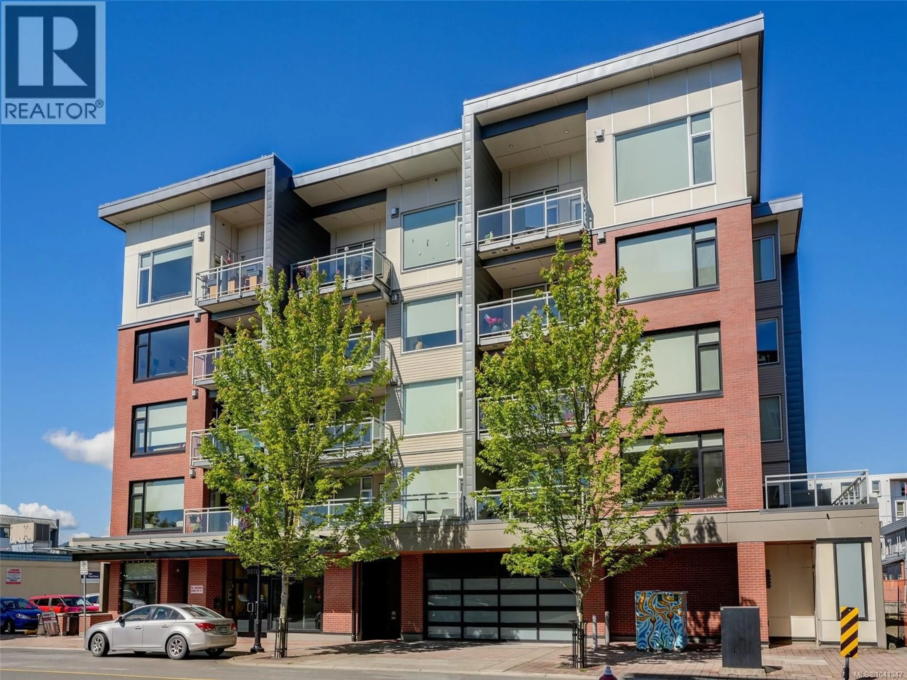 Home with brick exterior material, street for 401 - 9818 THIRD STREET, Sidney British Columbia V8L3A7