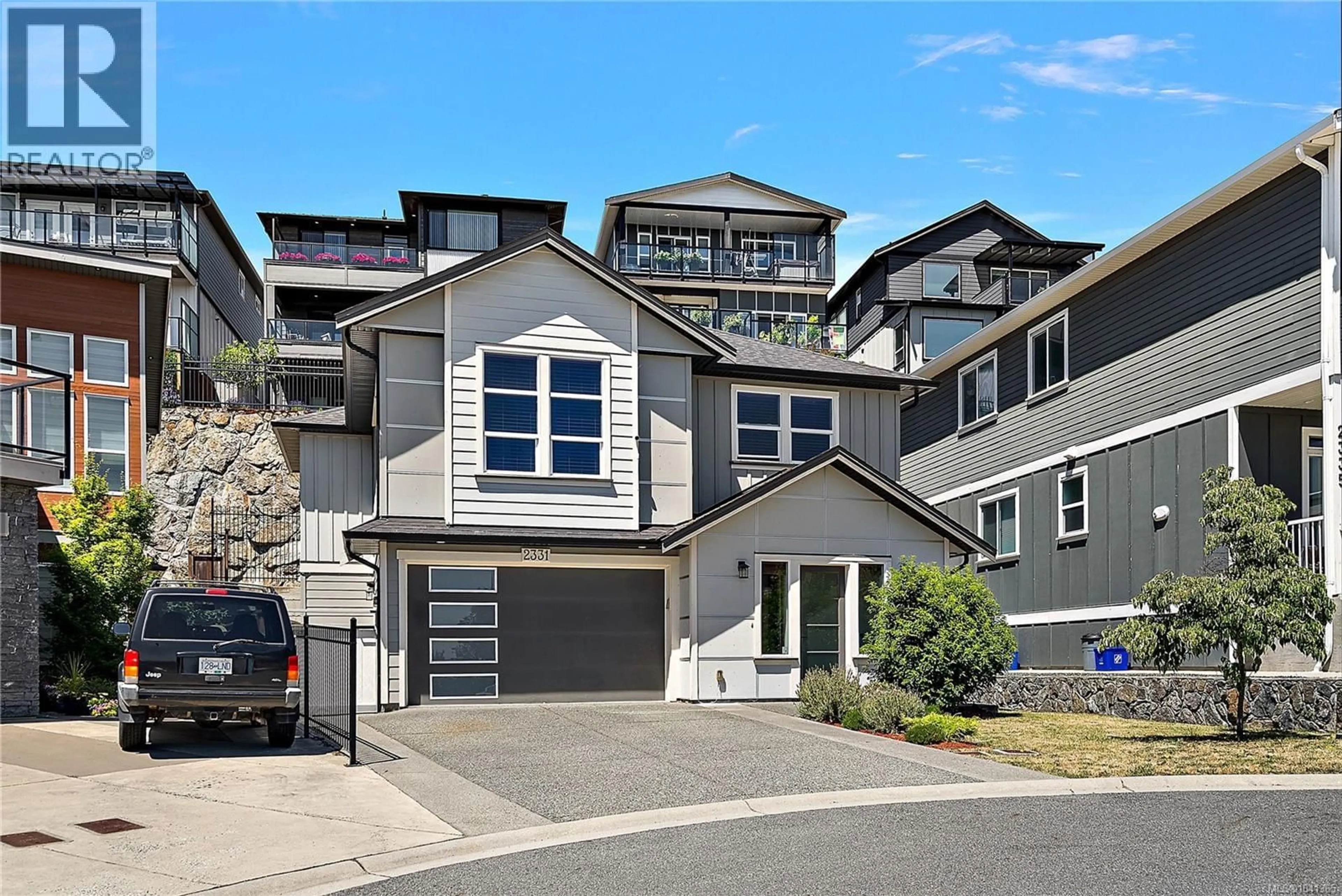 Home with vinyl exterior material, street for 2331 AZURITE CRESCENT, Langford British Columbia V9B0T9