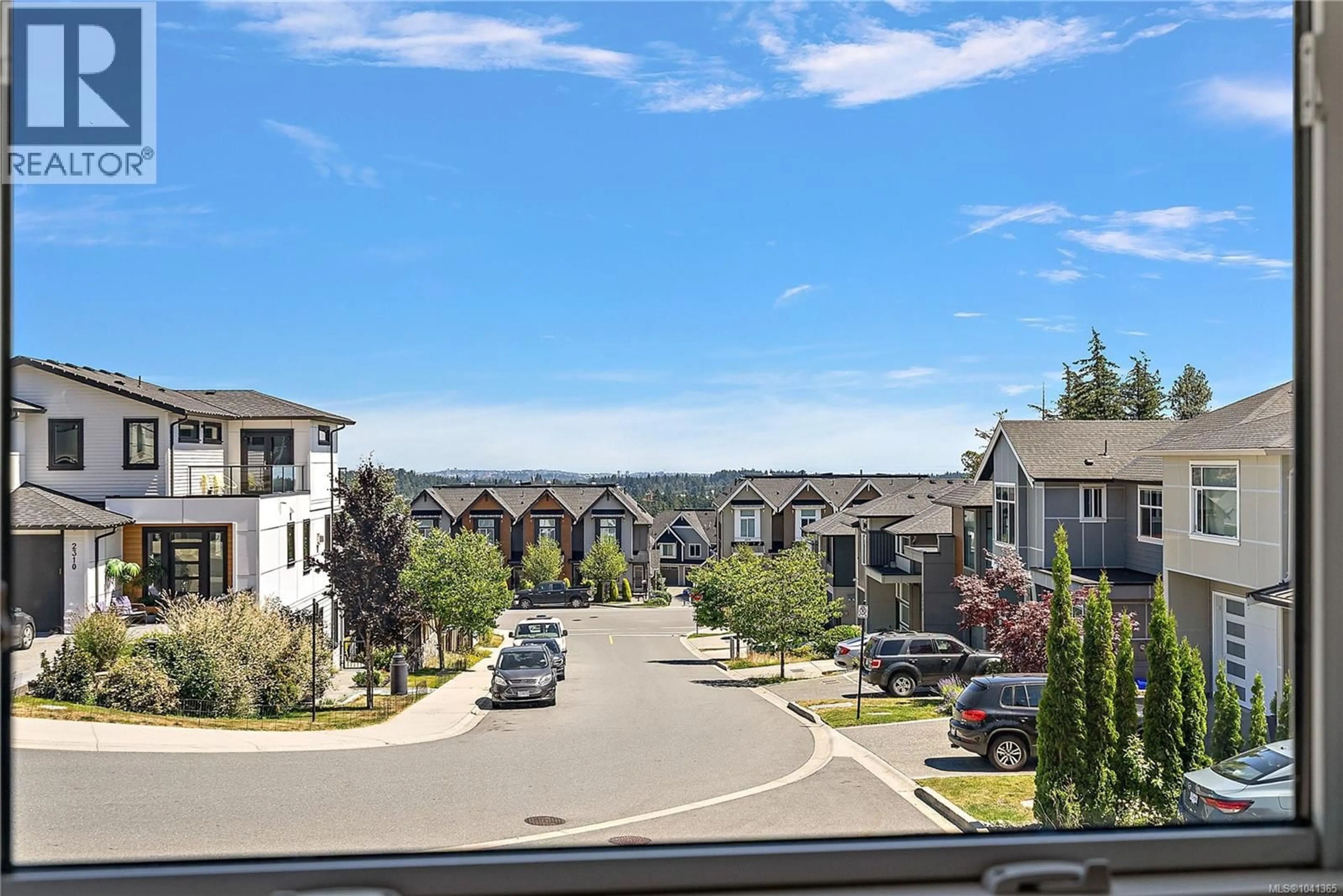 A pic from outside/outdoor area/front of a property/back of a property/a pic from drone, mountain view for 2331 AZURITE CRESCENT, Langford British Columbia V9B0T9