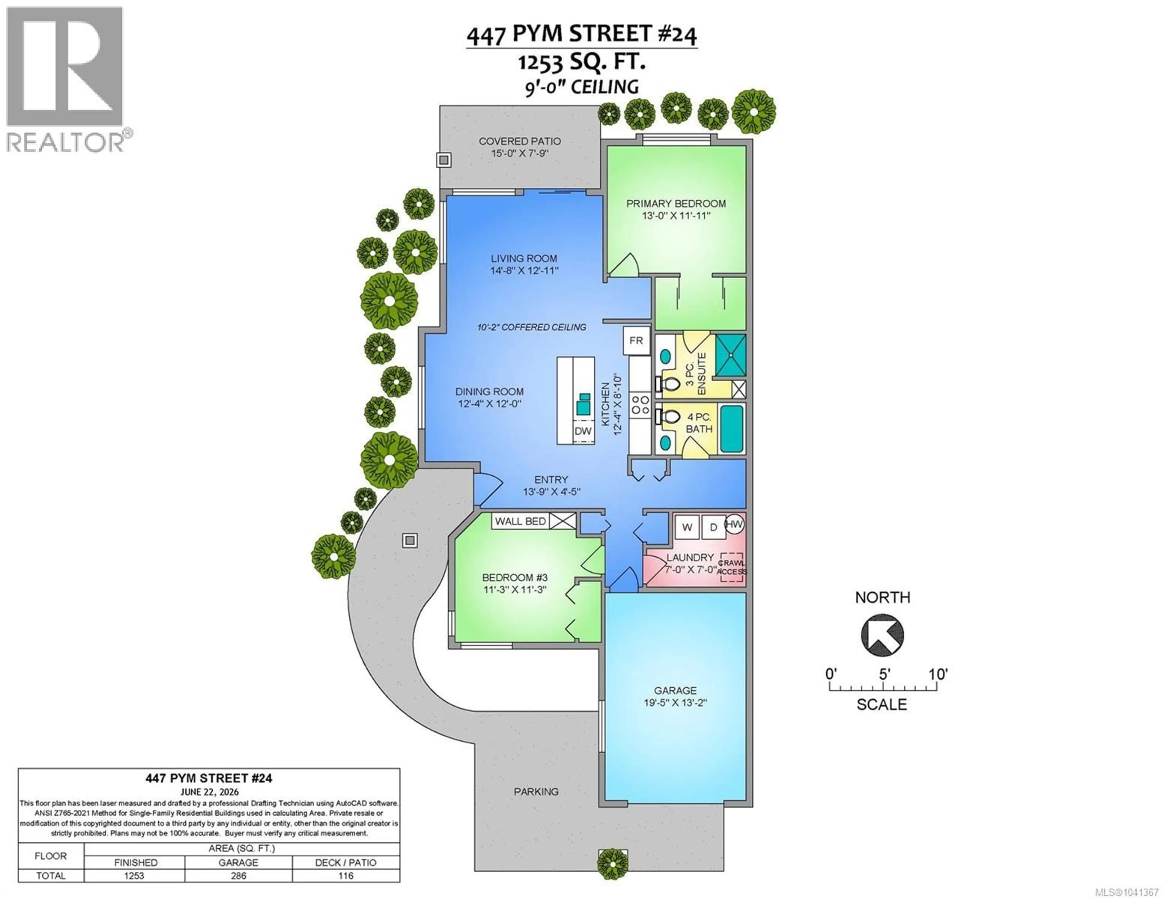 Floor plan for 24 - 447 PYM STREET NORTH, Parksville British Columbia V9P2H9