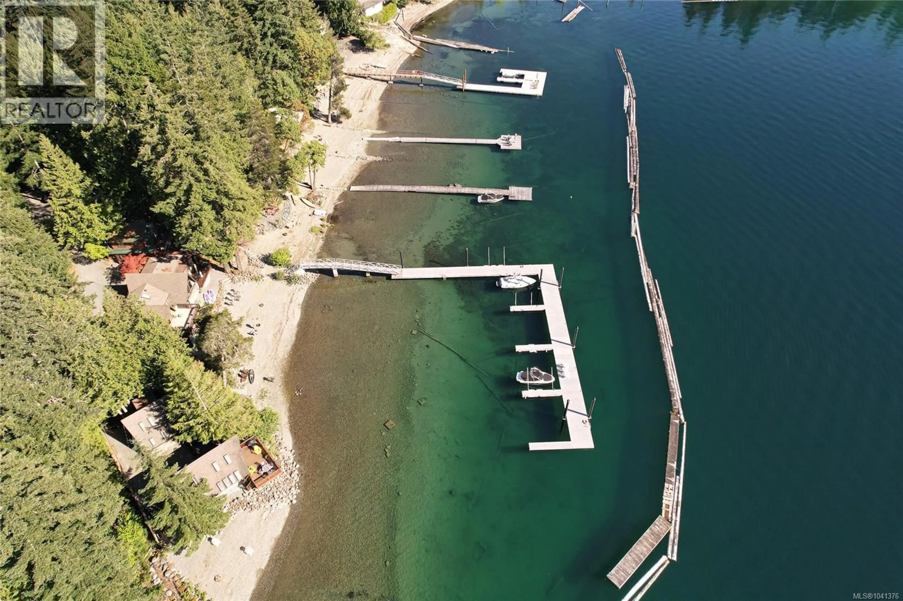 A pic from outside/outdoor area/front of a property/back of a property/a pic from drone, water/lake/river/ocean view for 3A - 8360 SA-SEEN-OS ROAD, Youbou British Columbia V0R3E1