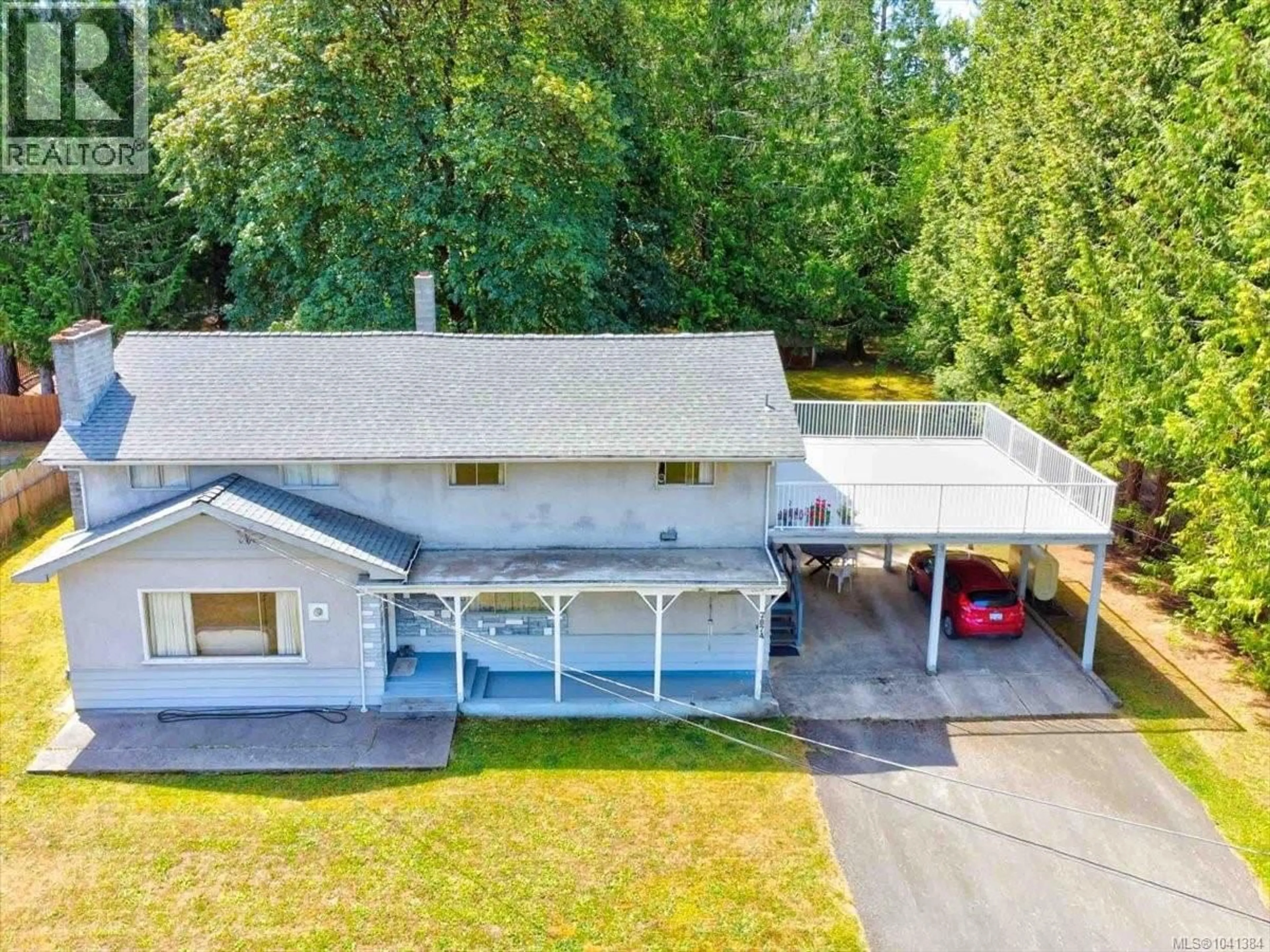 A pic from outside/outdoor area/front of a property/back of a property/a pic from drone, unknown for 7874 BEAVER CREEK ROAD, Port Alberni British Columbia V9Y8N3