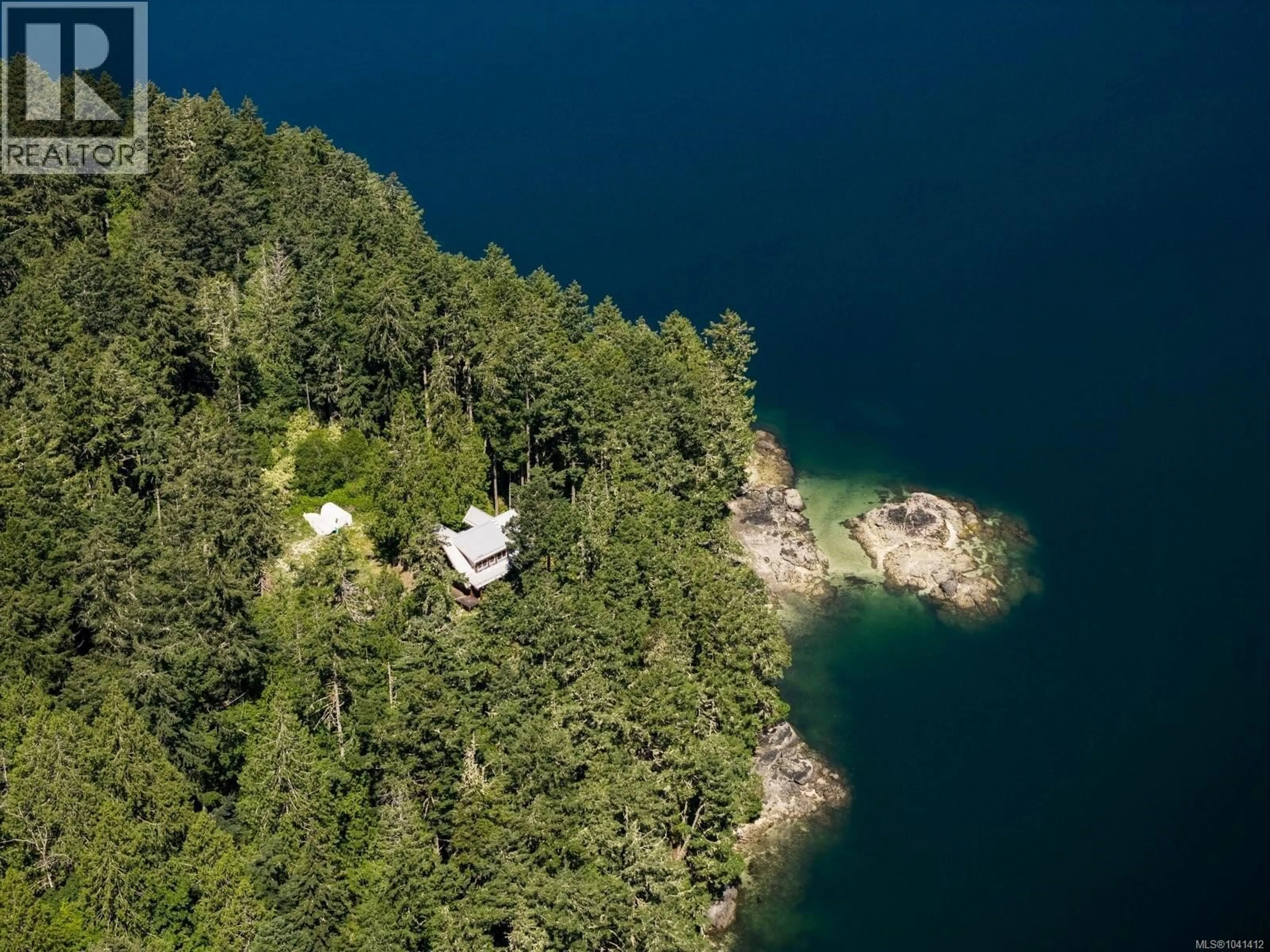 A pic from outside/outdoor area/front of a property/back of a property/a pic from drone, water/lake/river/ocean view for 998 GILLESPIE ROAD, Sooke British Columbia V9Z0Z5