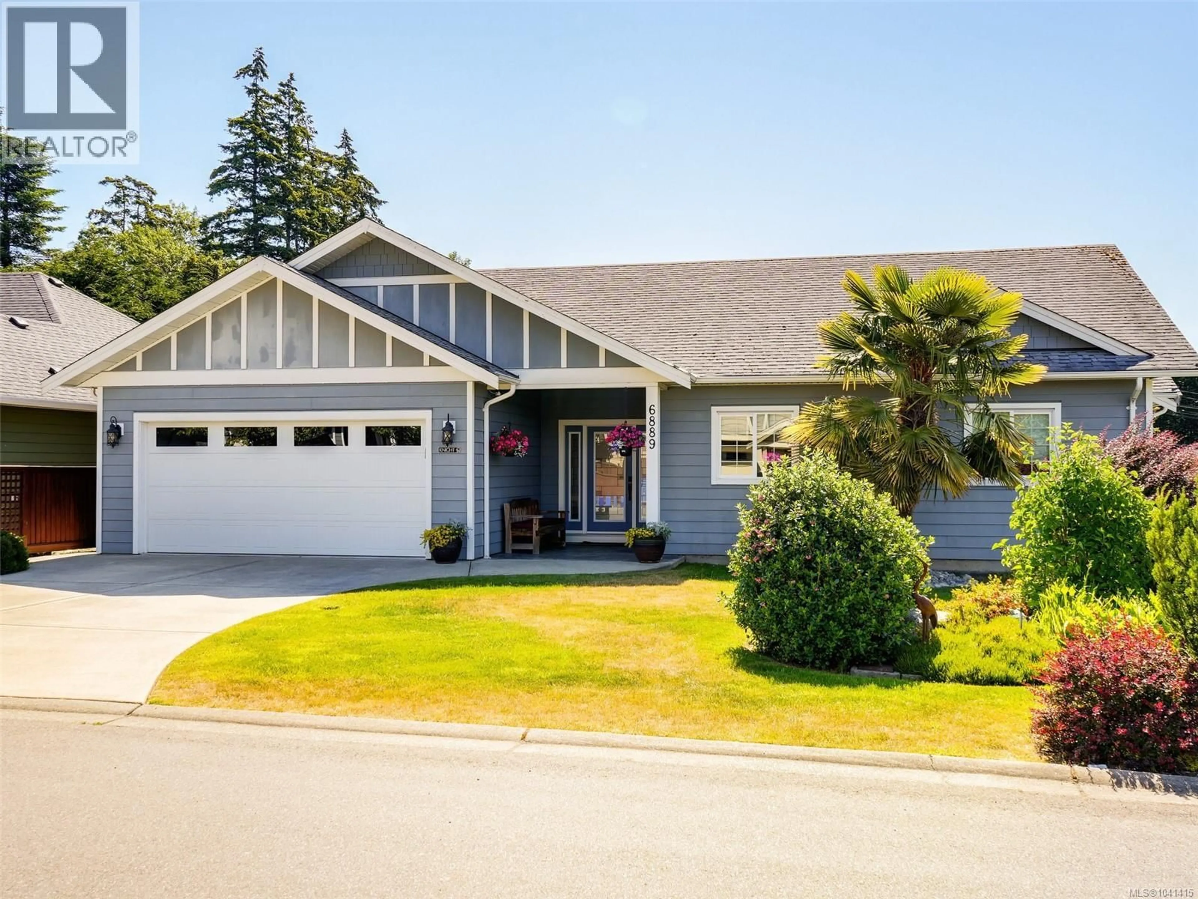 Home with vinyl exterior material, street for 6889 LAURA'S LANE, Sooke British Columbia V9Z0P8