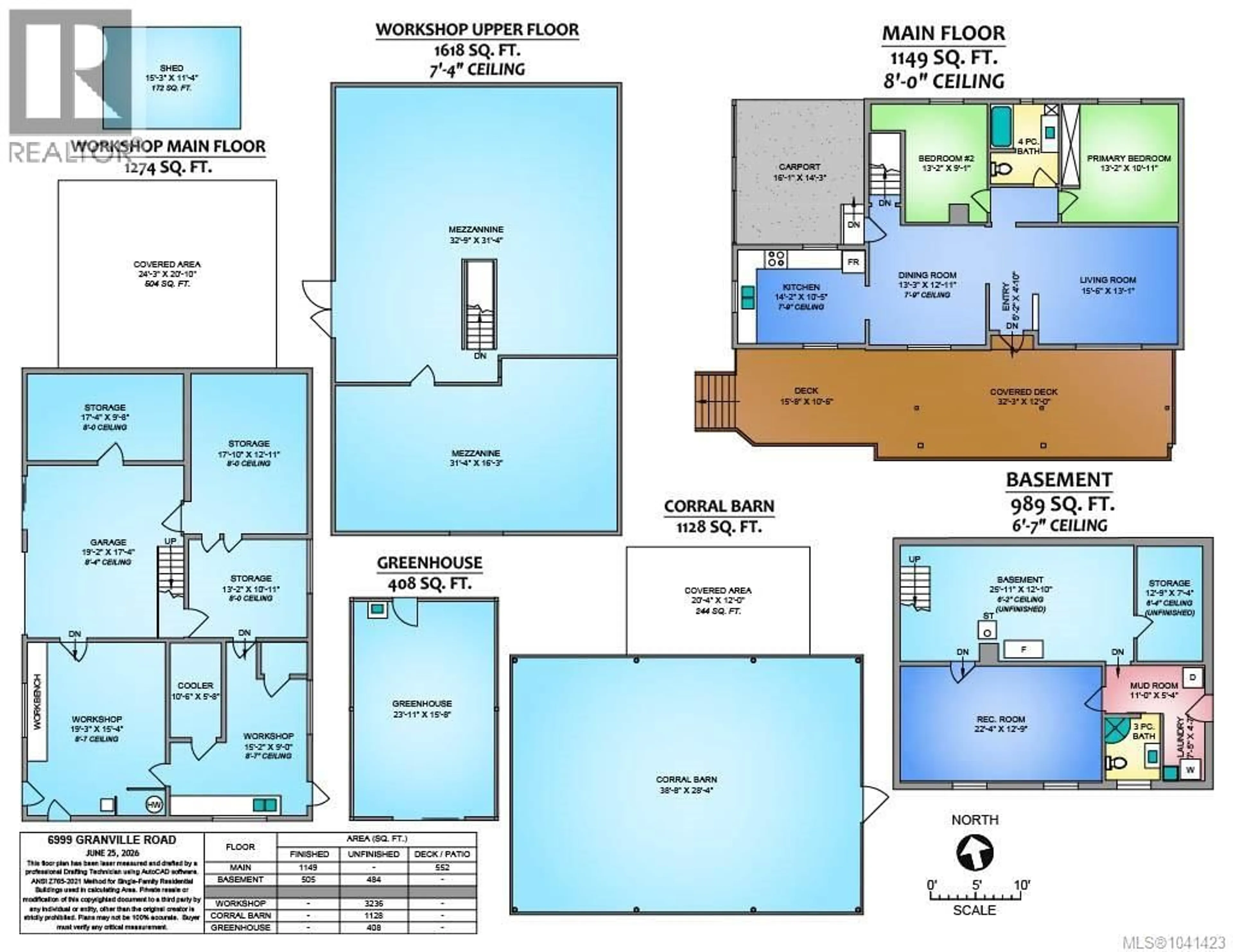 Floor plan for 6999 GRANVILLE ROAD, Port Alberni British Columbia V9Y7L5