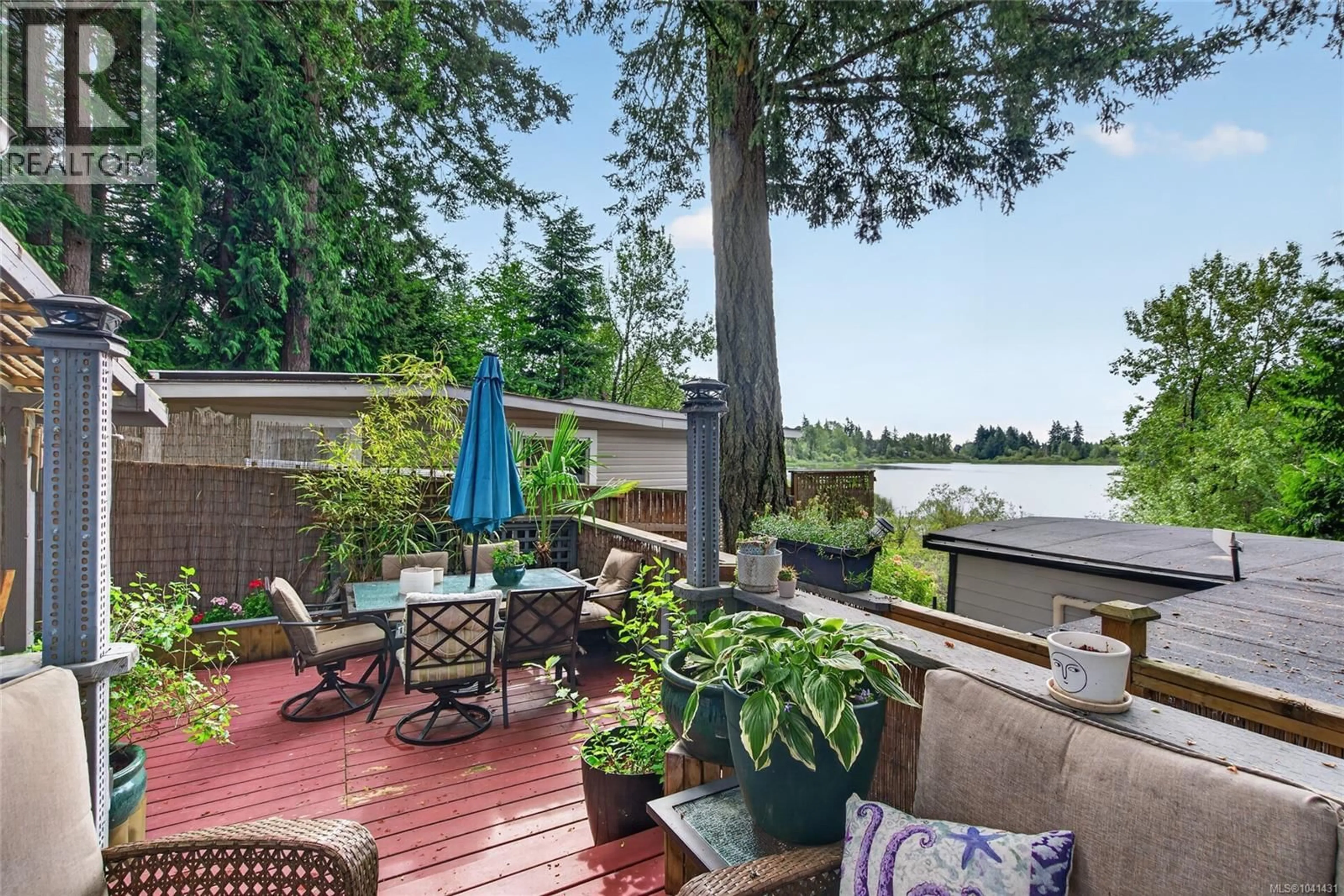 Patio, water/lake/river/ocean view for 86 - 2500 FLORENCE LAKE ROAD, Langford British Columbia V9B4H2