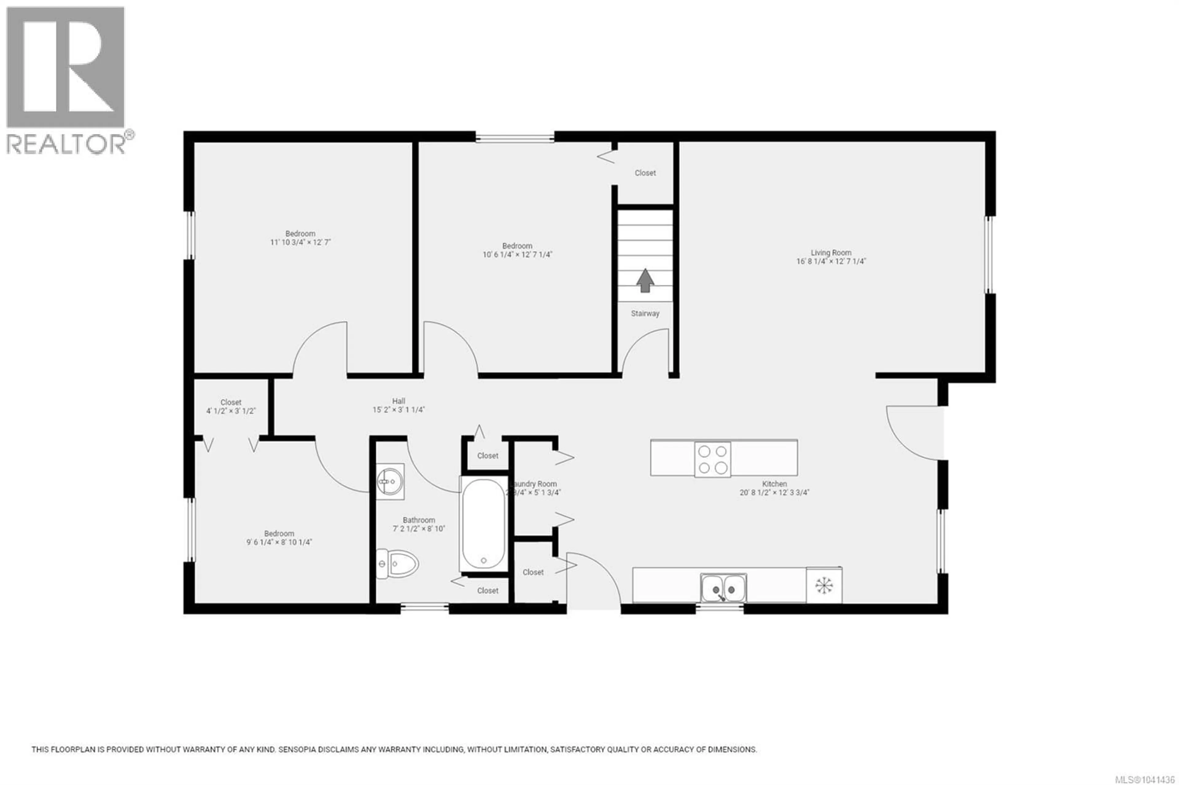 Floor plan for 9503 SCOTT STREET, Port Hardy British Columbia V0N2P0