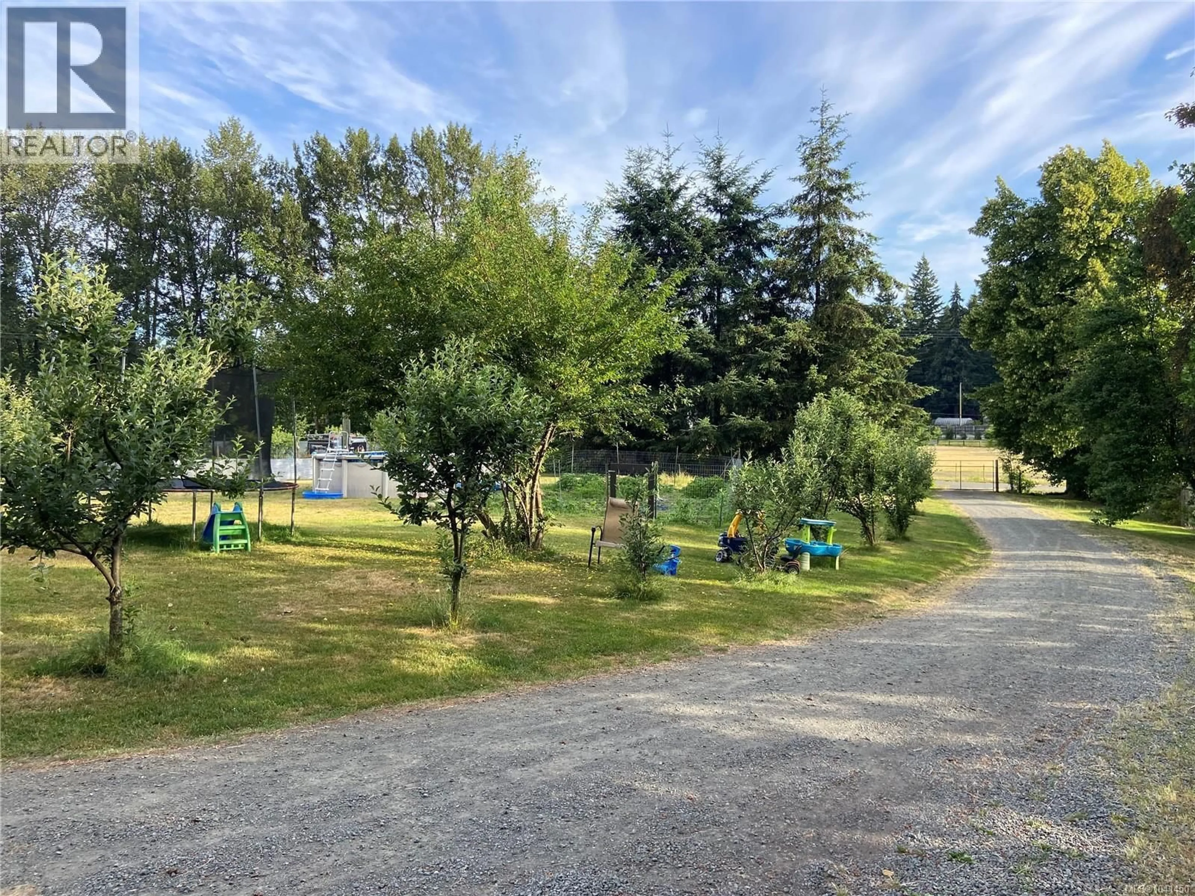 A pic from outside/outdoor area/front of a property/back of a property/a pic from drone, unknown for 2247 ENNS ROAD, Black Creek British Columbia V9J1H7