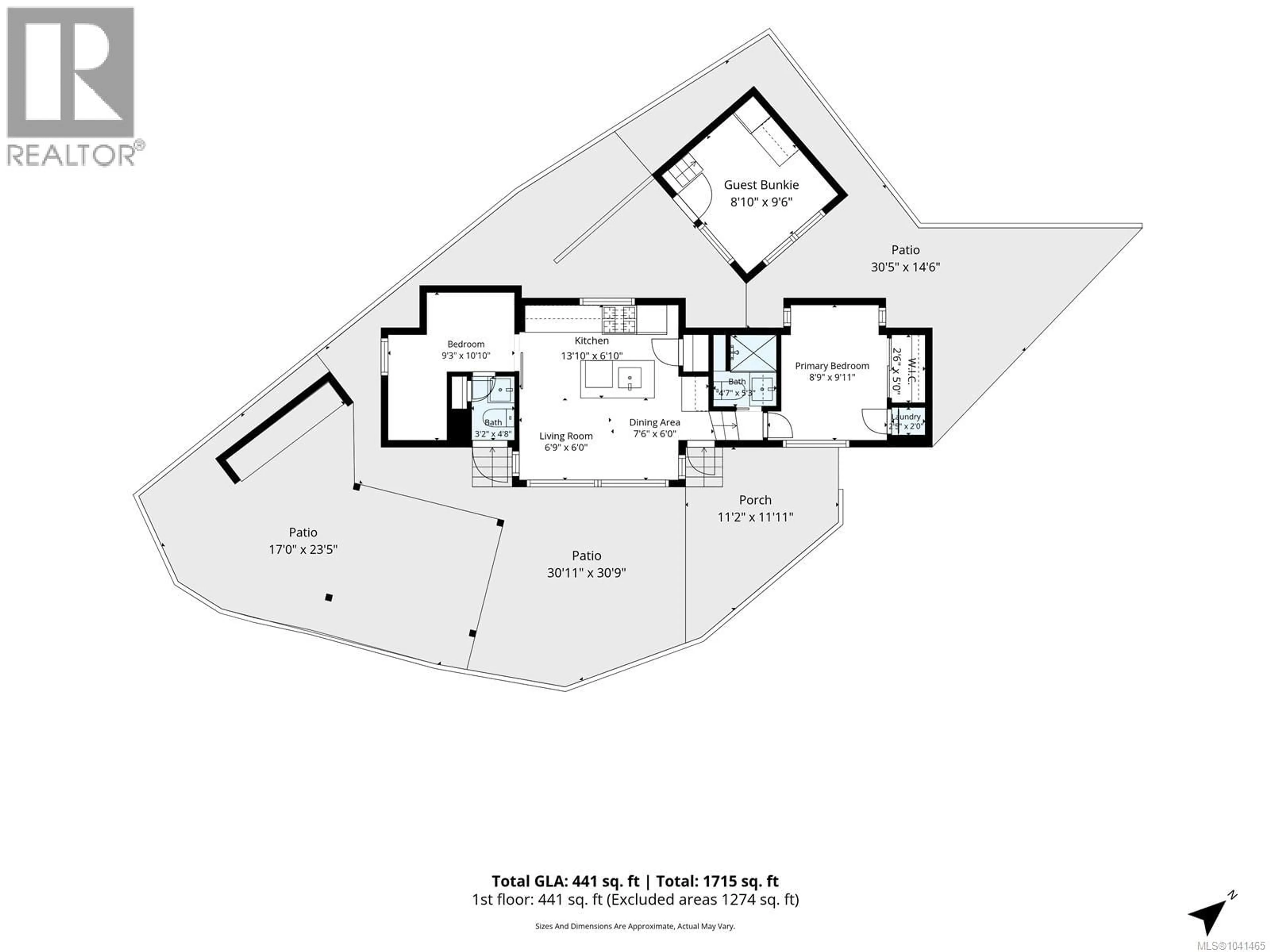 Floor plan for R1 - 9752 LAKESHORE ROAD, Port Alberni British Columbia V9Y8Z3