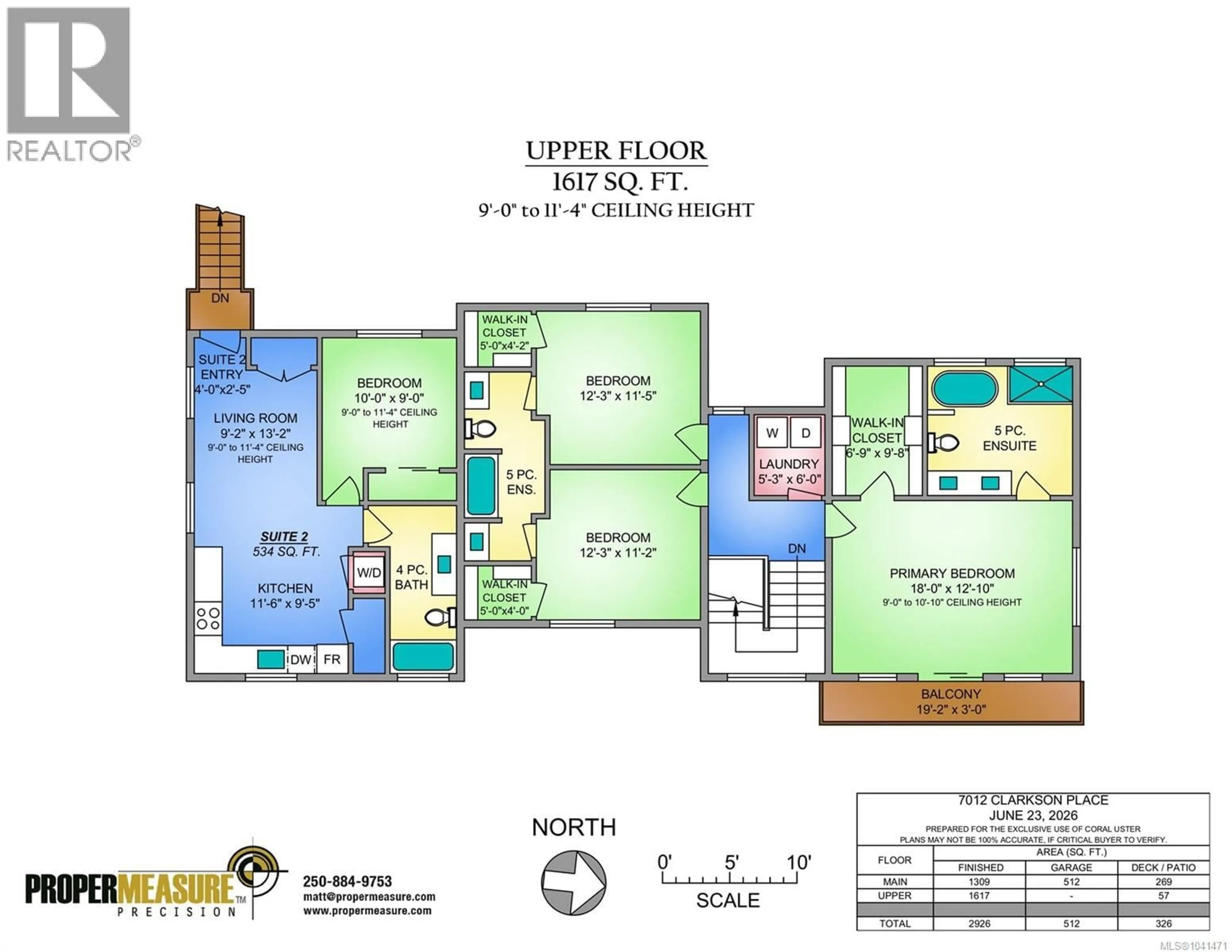 Floor plan for 7012 CLARKSON PLACE, Sooke British Columbia V9Z1M4