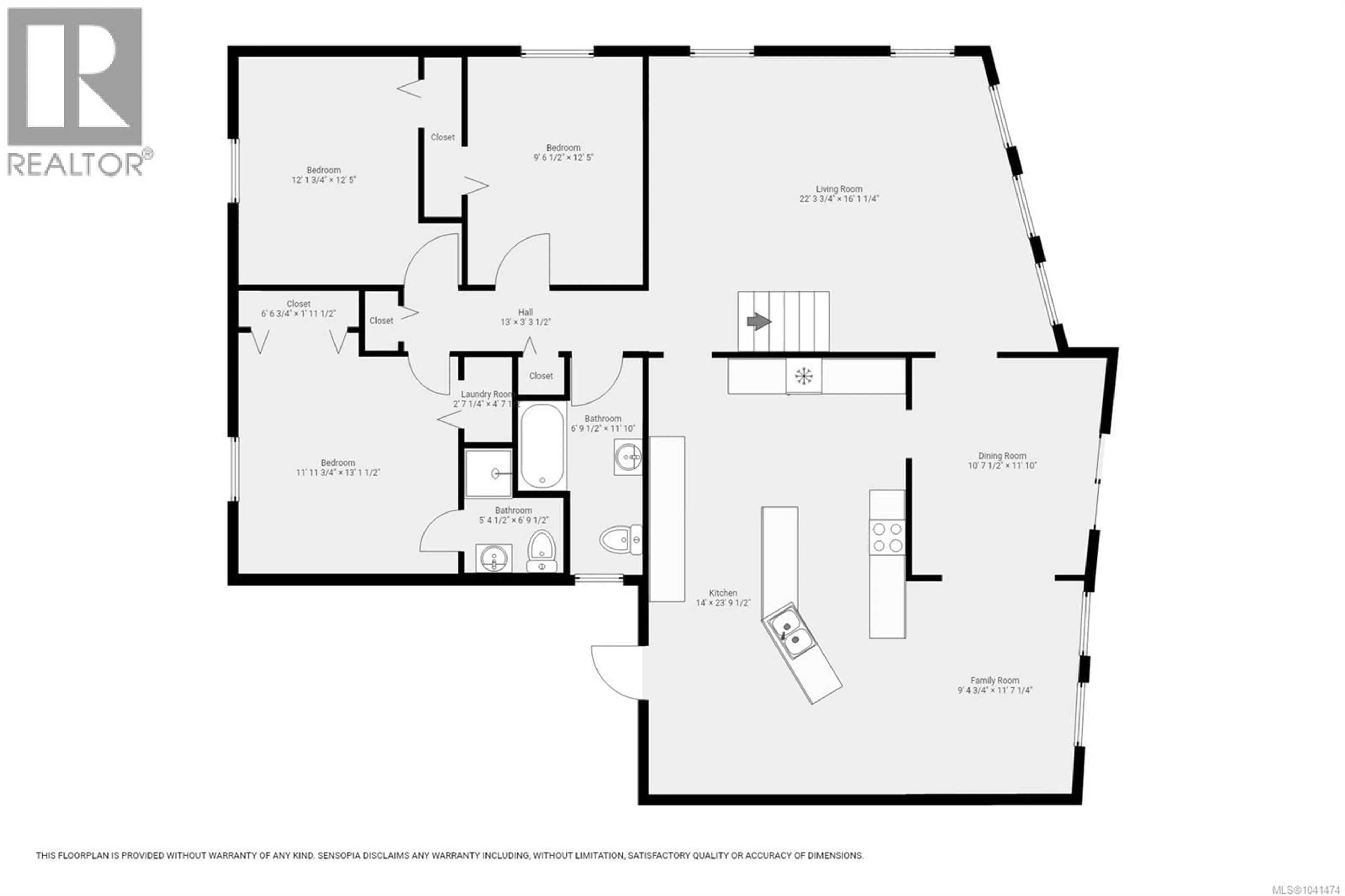 Floor plan for 541 ALDER STREET SOUTH, Campbell River British Columbia V9W5V2