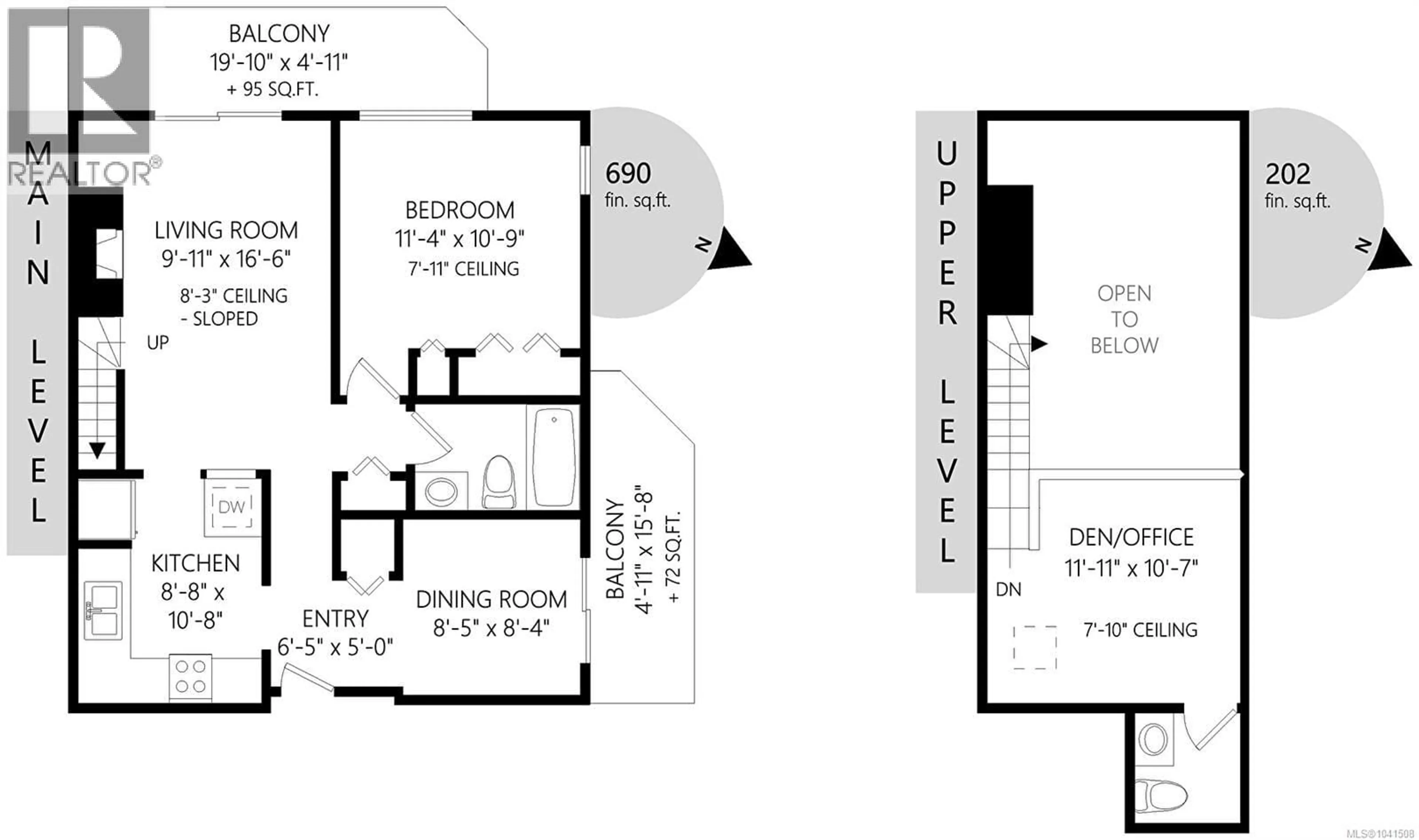 Floor plan for 308 - 3225 ALDER STREET, Victoria British Columbia V8X1P3