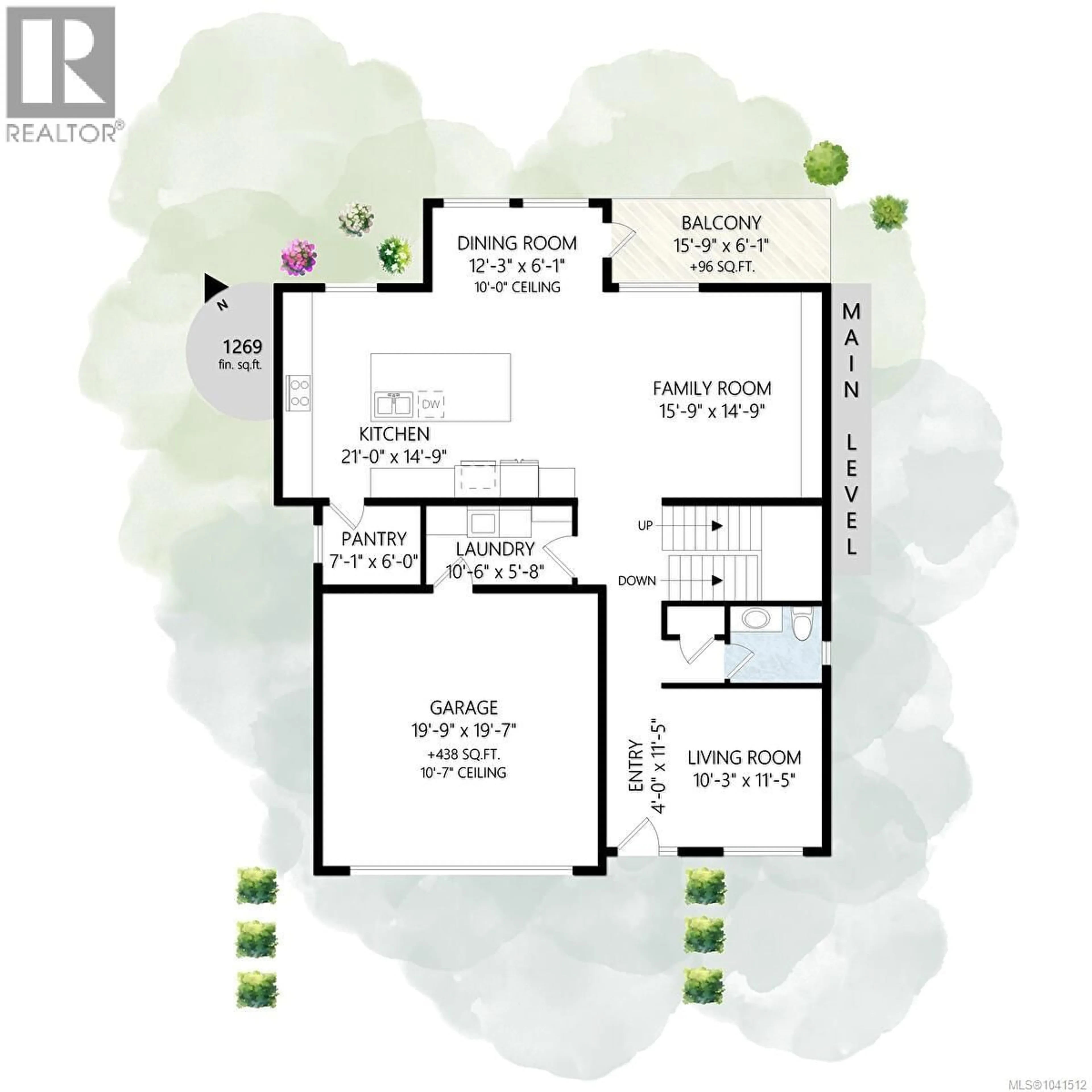 Floor plan for 3460 CALDERA COURT, Langford British Columbia V9B6Z8
