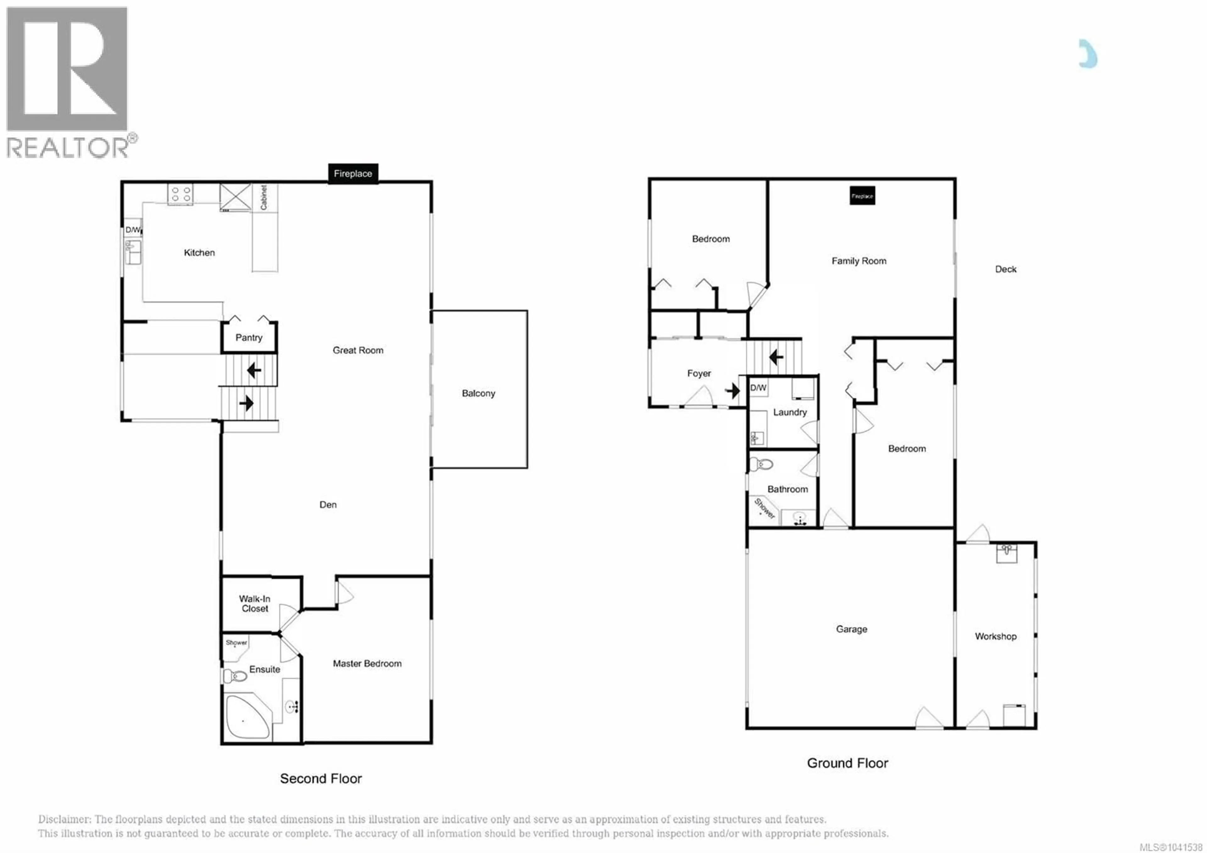 Floor plan for 7492 CLARK CRESCENT, Lantzville British Columbia V0R2H0