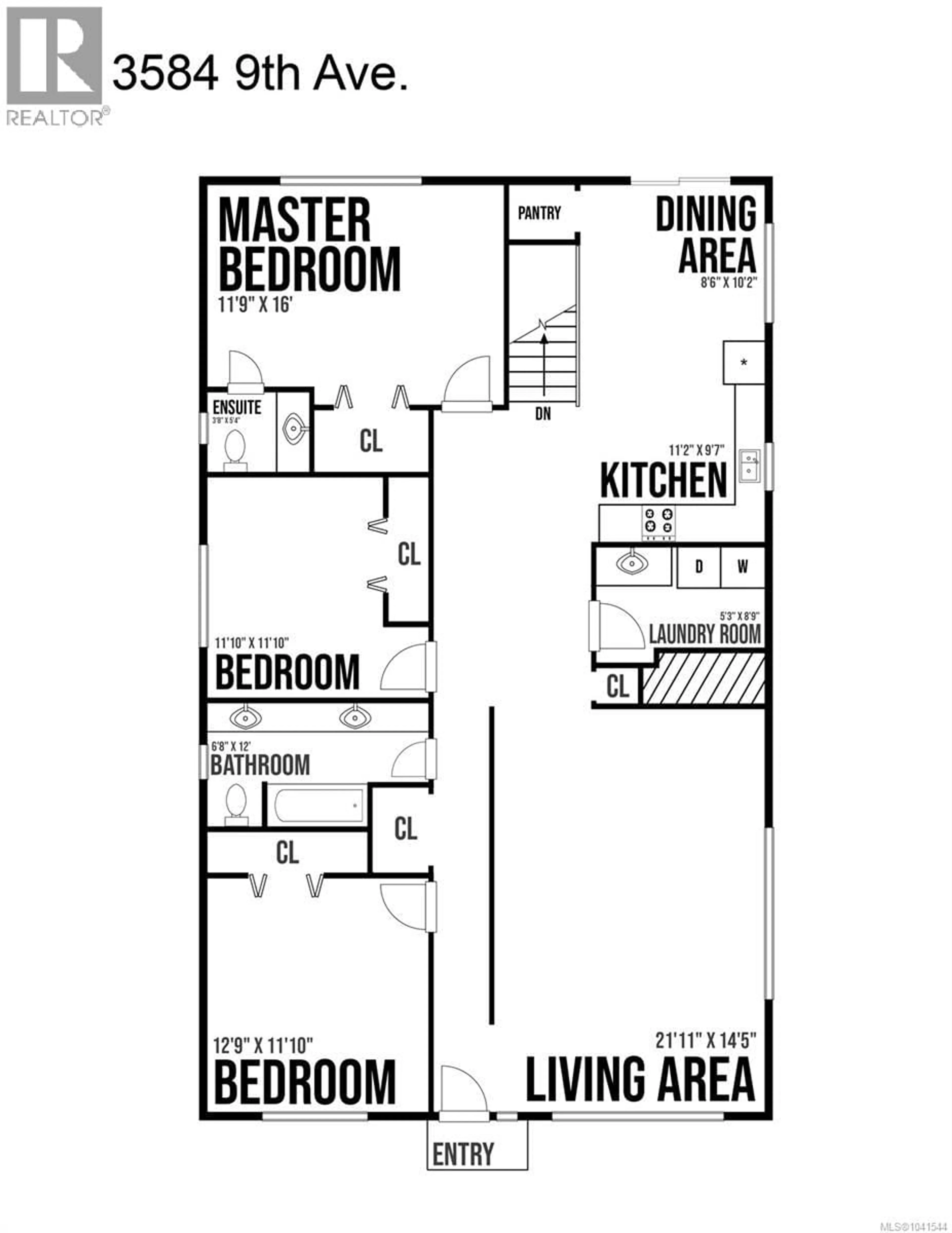Floor plan for 3584 9TH AVENUE, Port Alberni British Columbia V9Y4T4