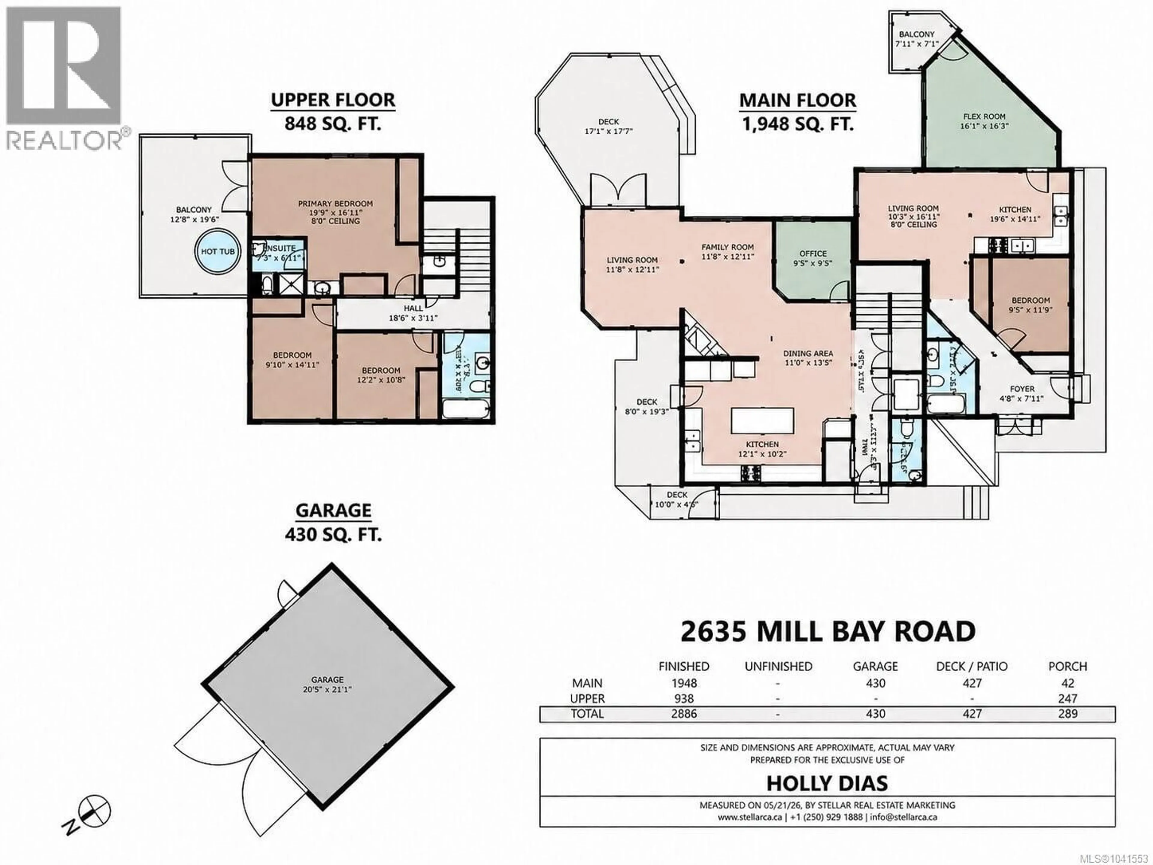 Floor plan for 2635 MILL BAY ROAD, Mill Bay British Columbia V8H1C9