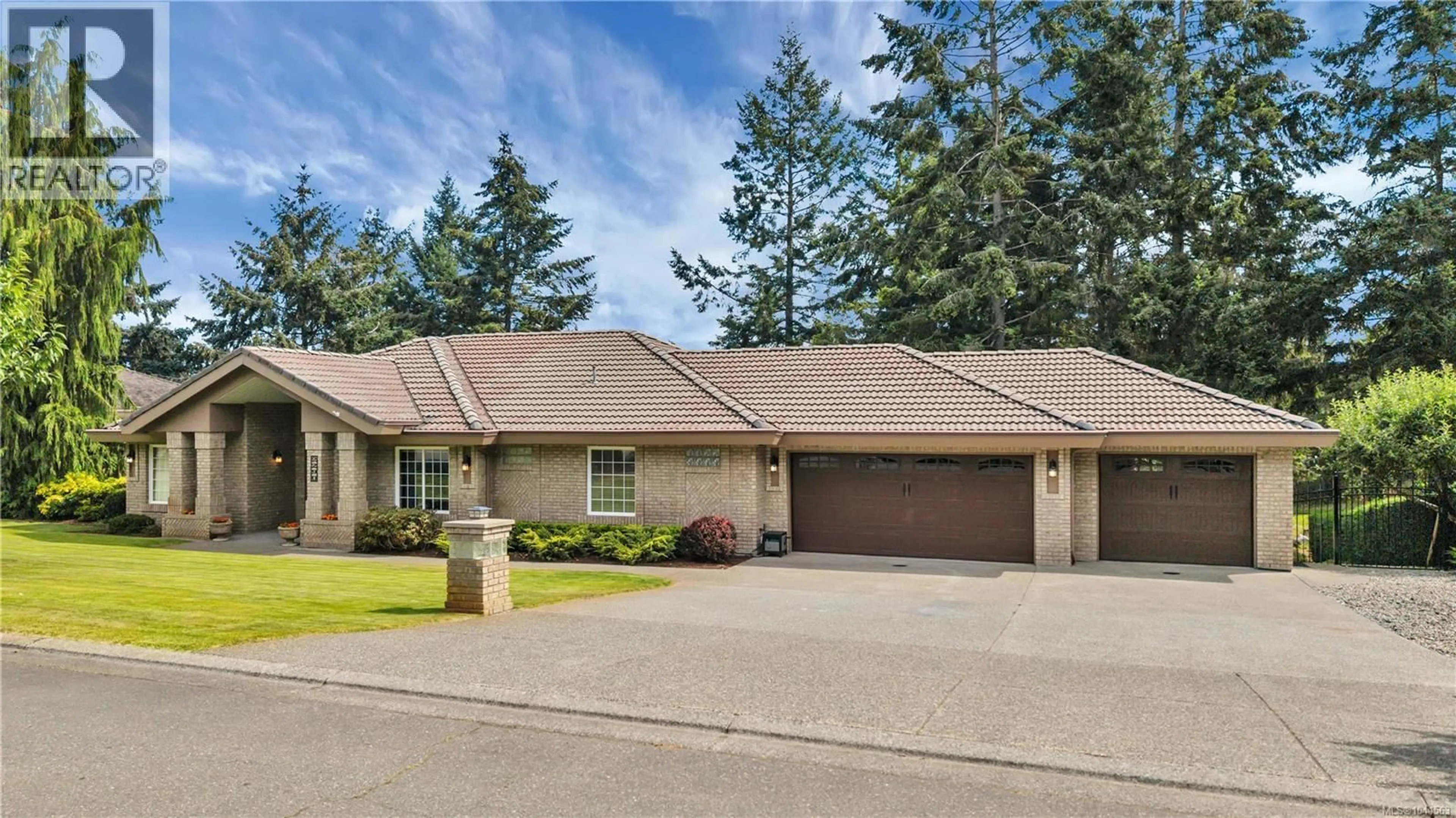 Home with brick exterior material, street for 2290 COVENTRY PLACE, Nanoose Bay British Columbia V9P9G5