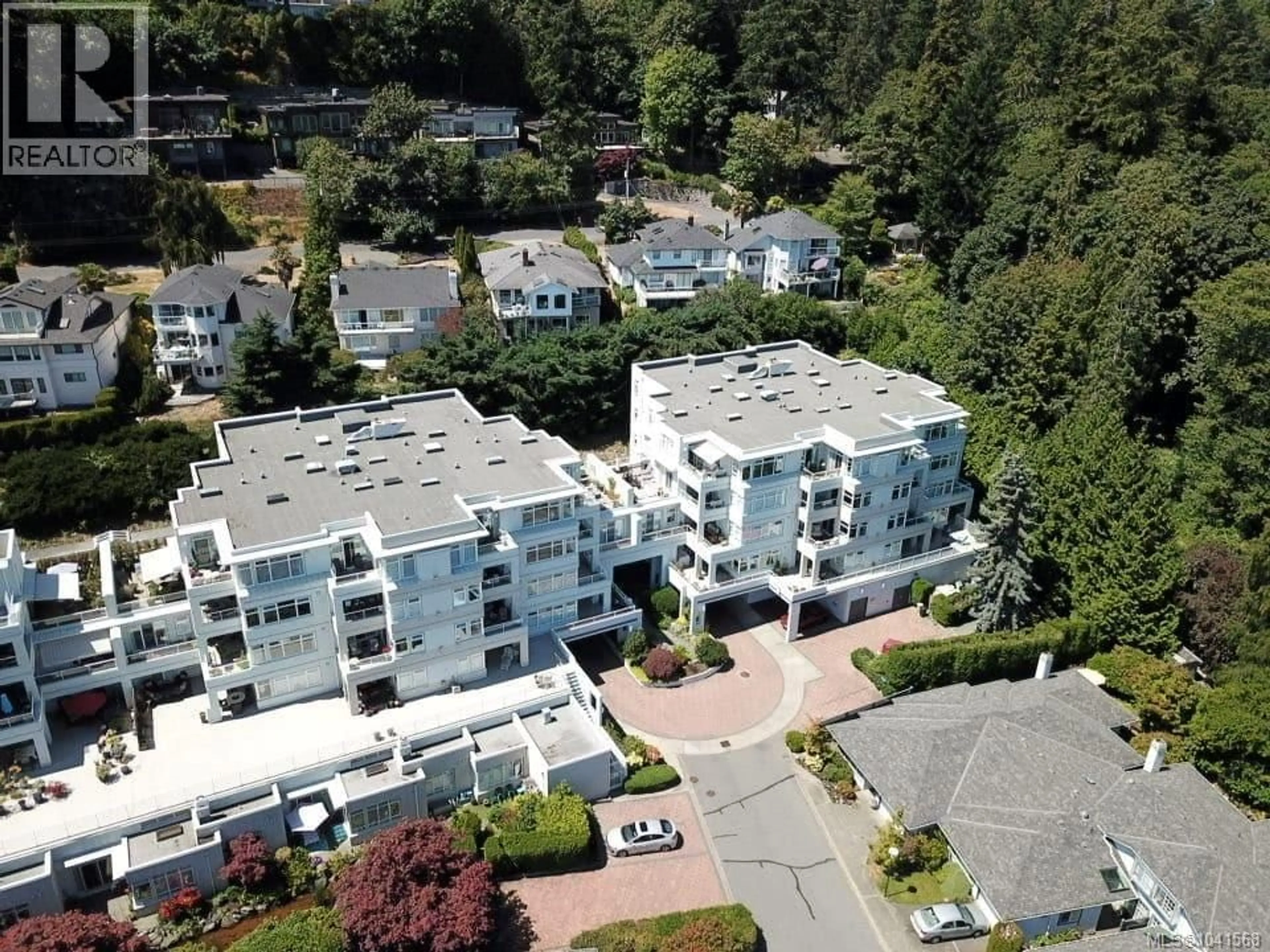 A pic from outside/outdoor area/front of a property/back of a property/a pic from drone, unknown for 408 - 5110 CORDOVA BAY ROAD, Saanich British Columbia V8Y2K5