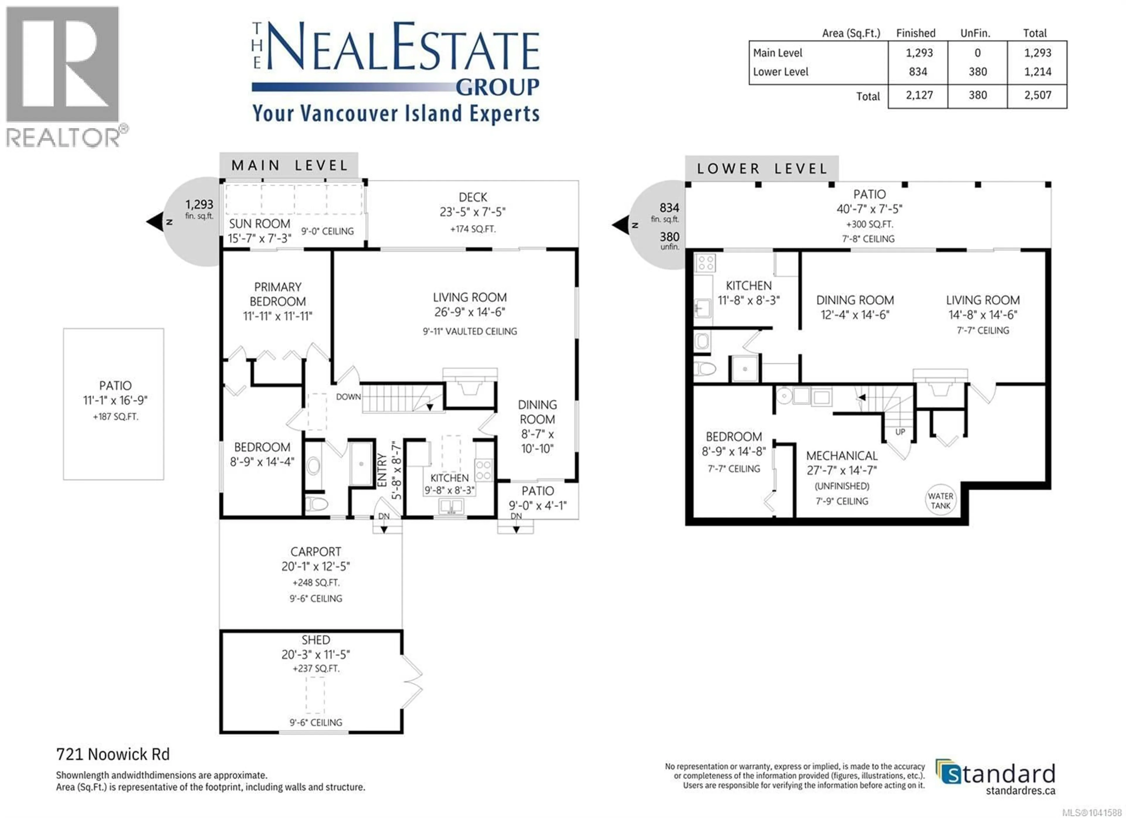 Floor plan for 721 NOOWICK ROAD, Mill Bay British Columbia V8H1B5