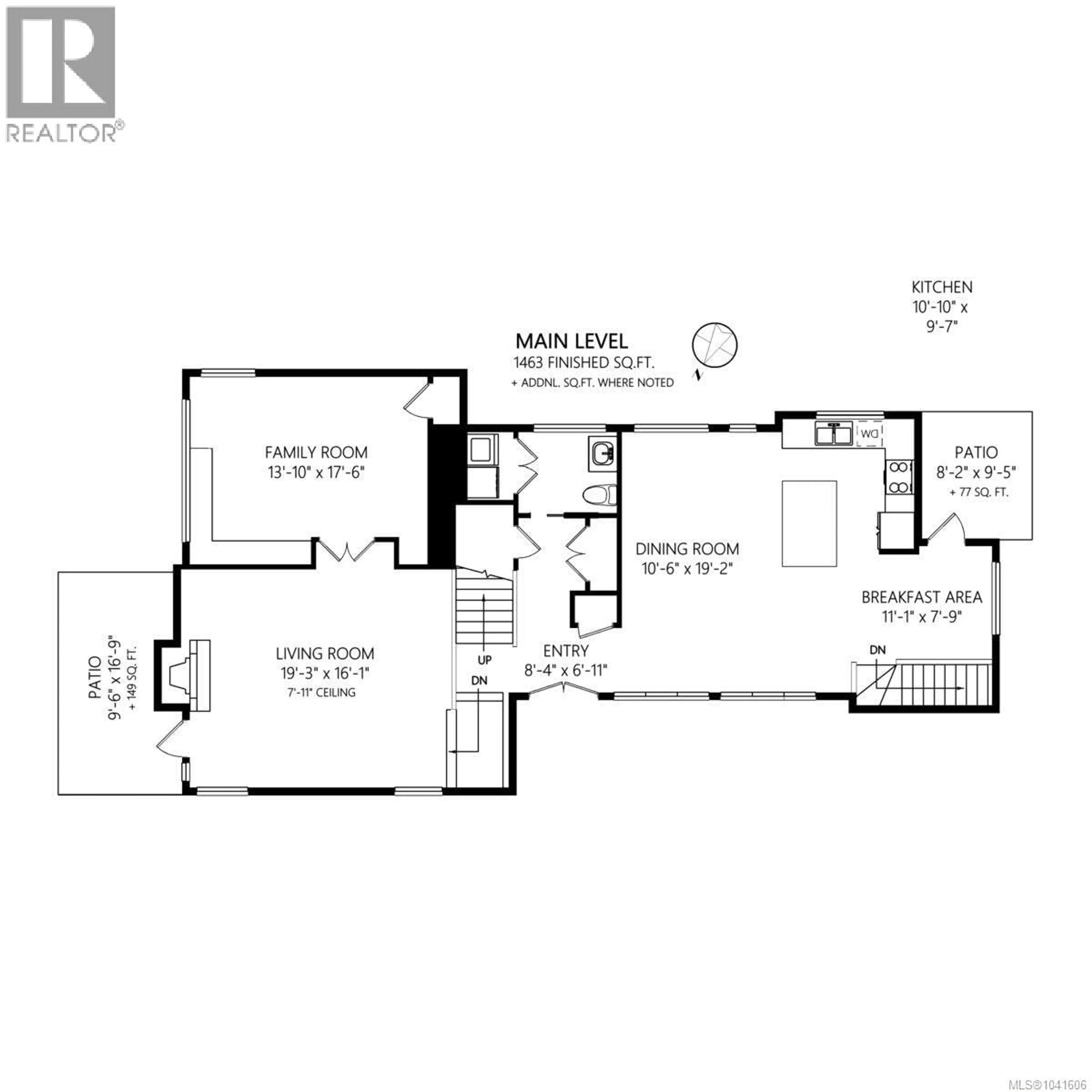 Floor plan for 108 - 2345 CEDAR HILL CROSS ROAD, Oak Bay British Columbia V8P5M8