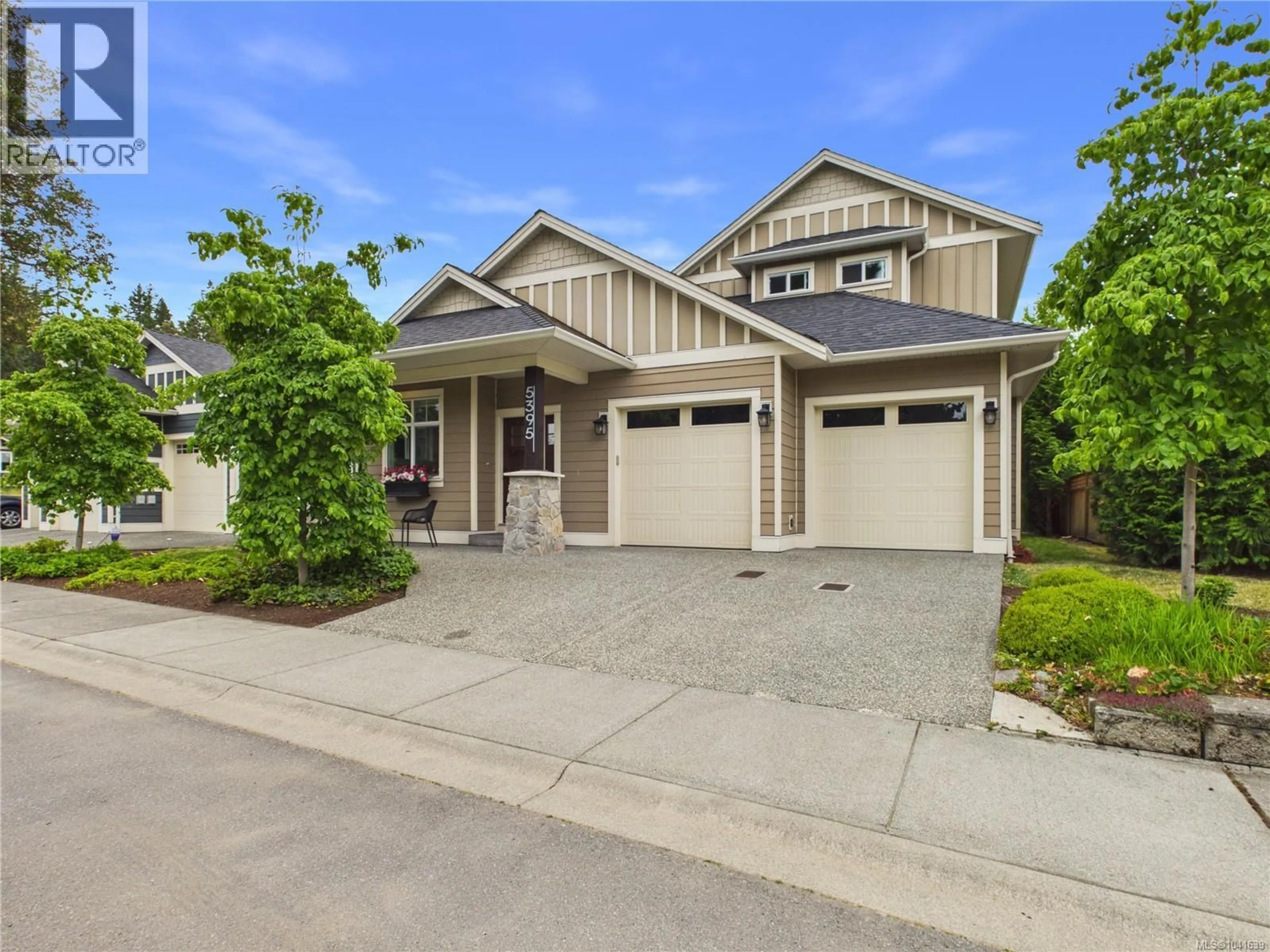 Home with vinyl exterior material, street for 5395 SONG SPARROW WAY, Nanaimo British Columbia V9T0G7