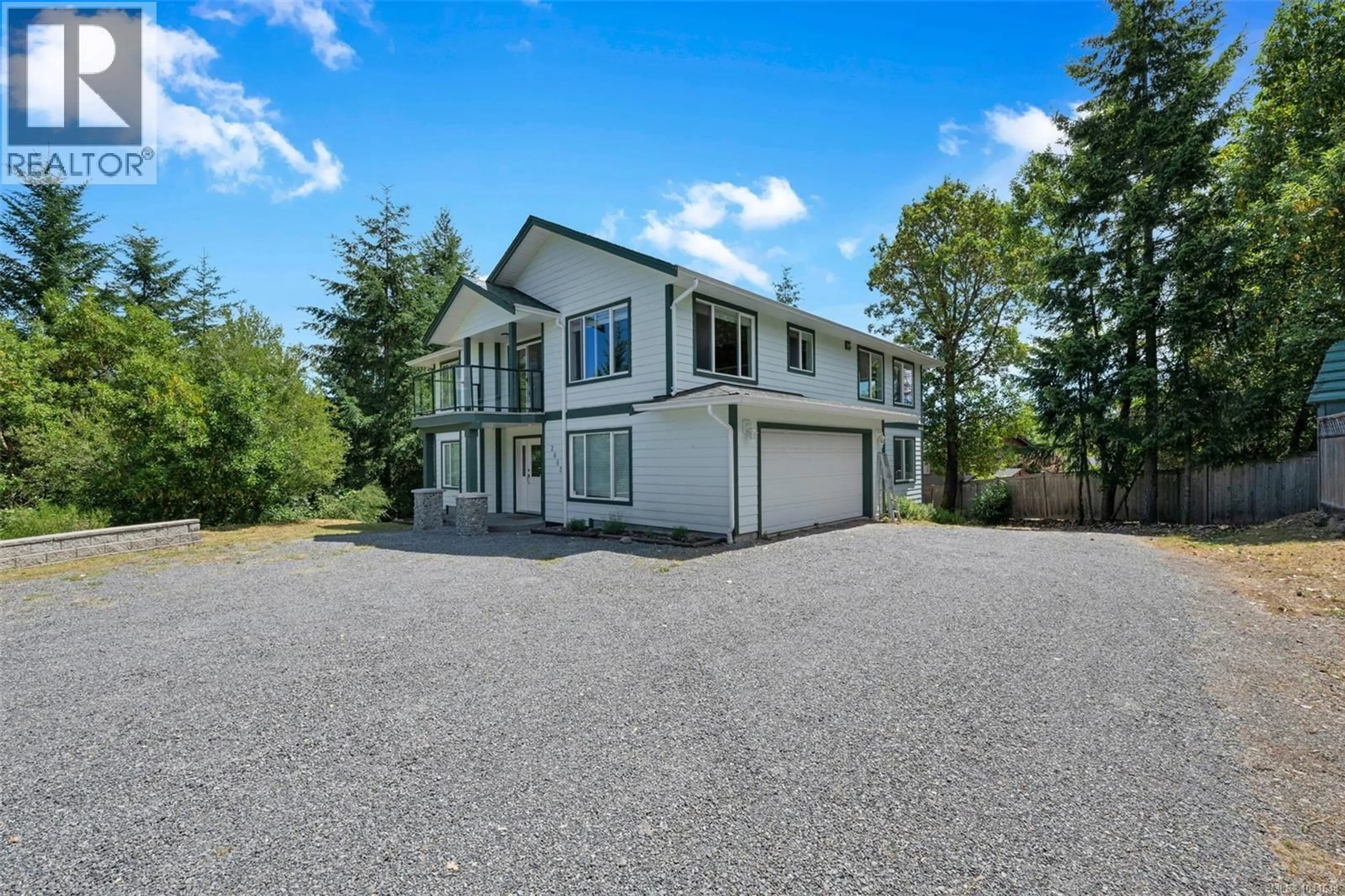 A pic from outside/outdoor area/front of a property/back of a property/a pic from drone, unknown for 2663 KIA CRESCENT, Shawnigan Lake British Columbia V8H3B1