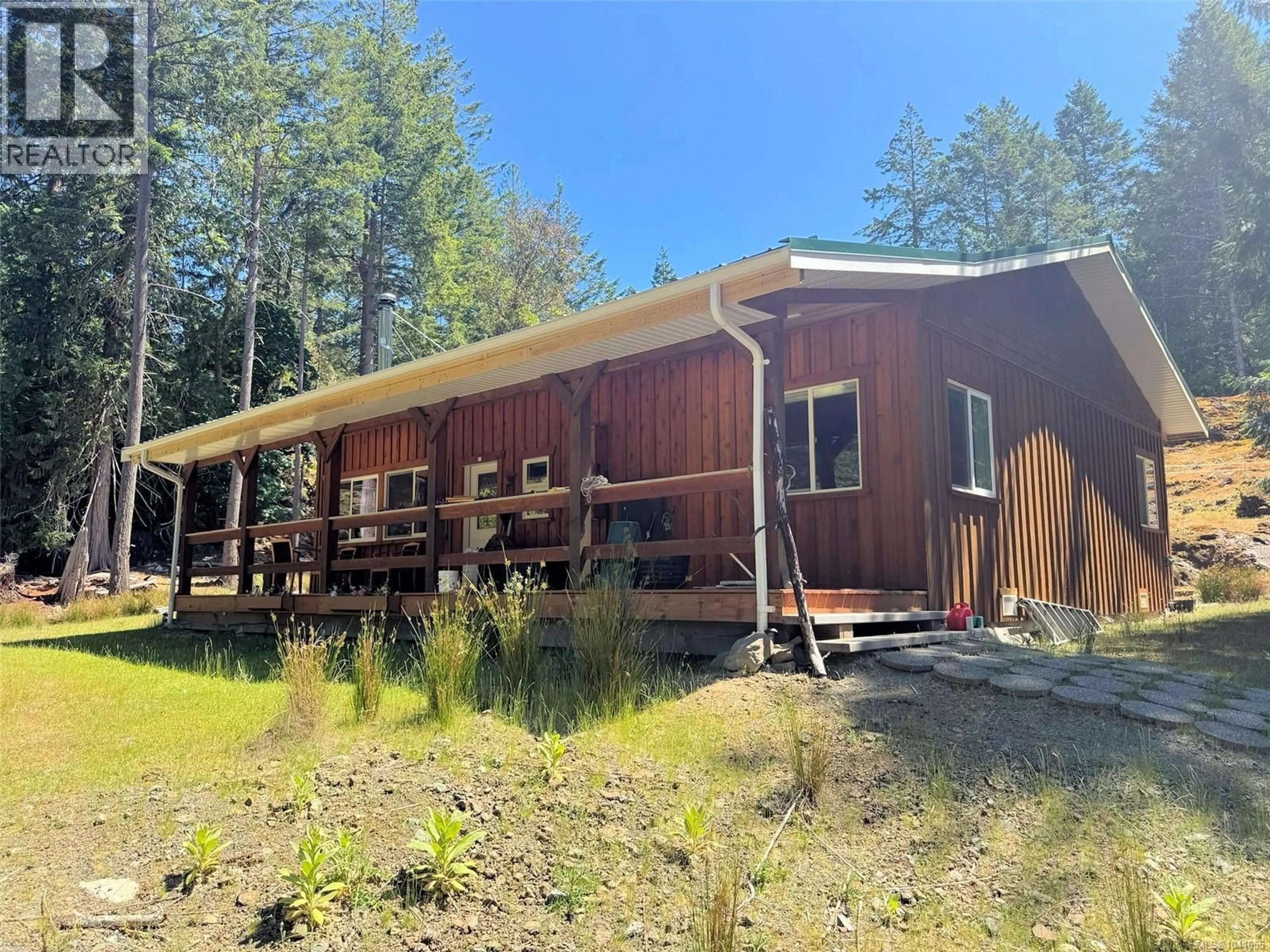 A pic from outside/outdoor area/front of a property/back of a property/a pic from drone, unknown for Lot 1 MAIN ROAD, Lasqueti Island British Columbia V0R2J0