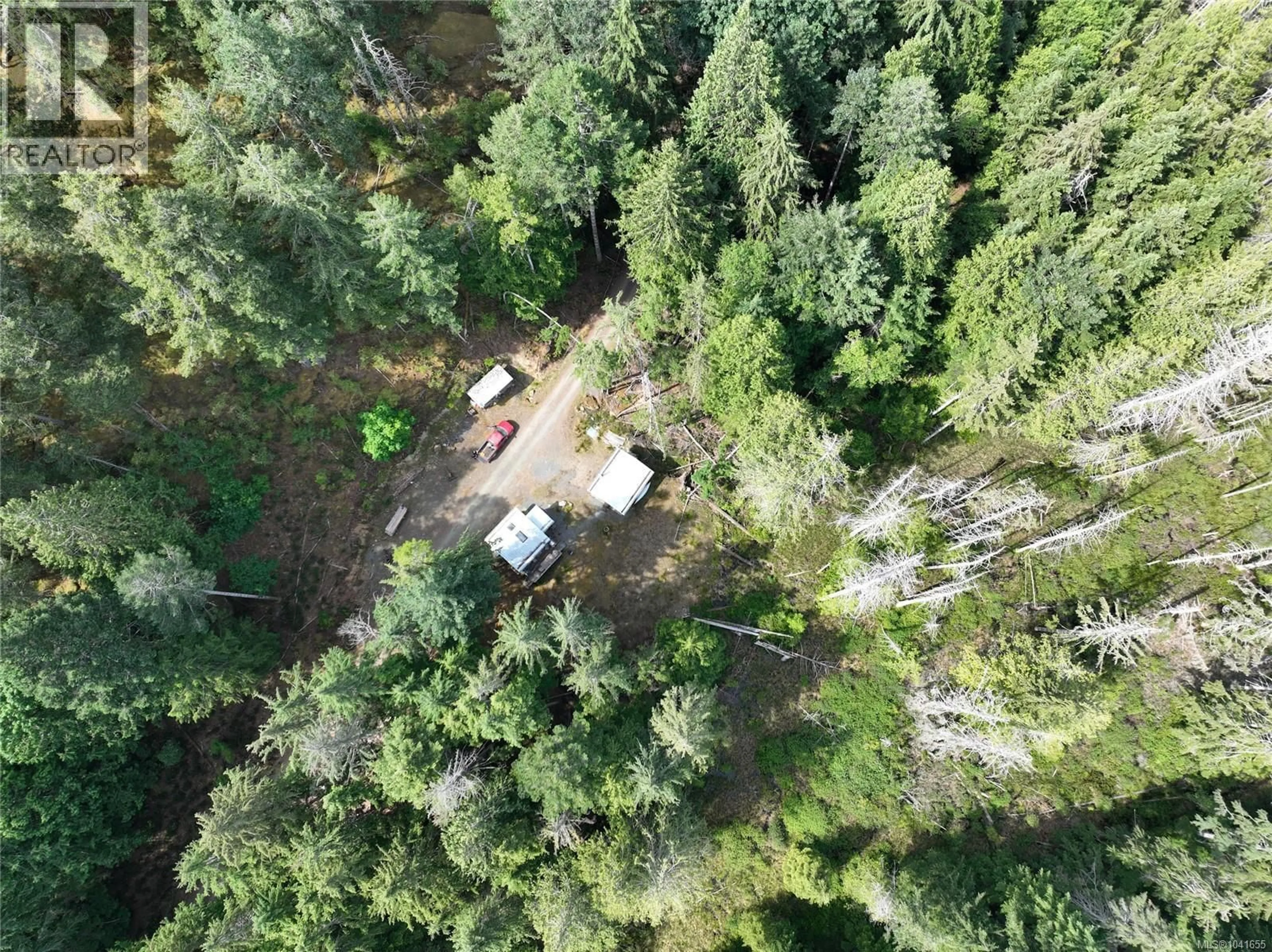 A pic from outside/outdoor area/front of a property/back of a property/a pic from drone, forest/trees view for Lot 1 MAIN ROAD, Lasqueti Island British Columbia V0R2J0