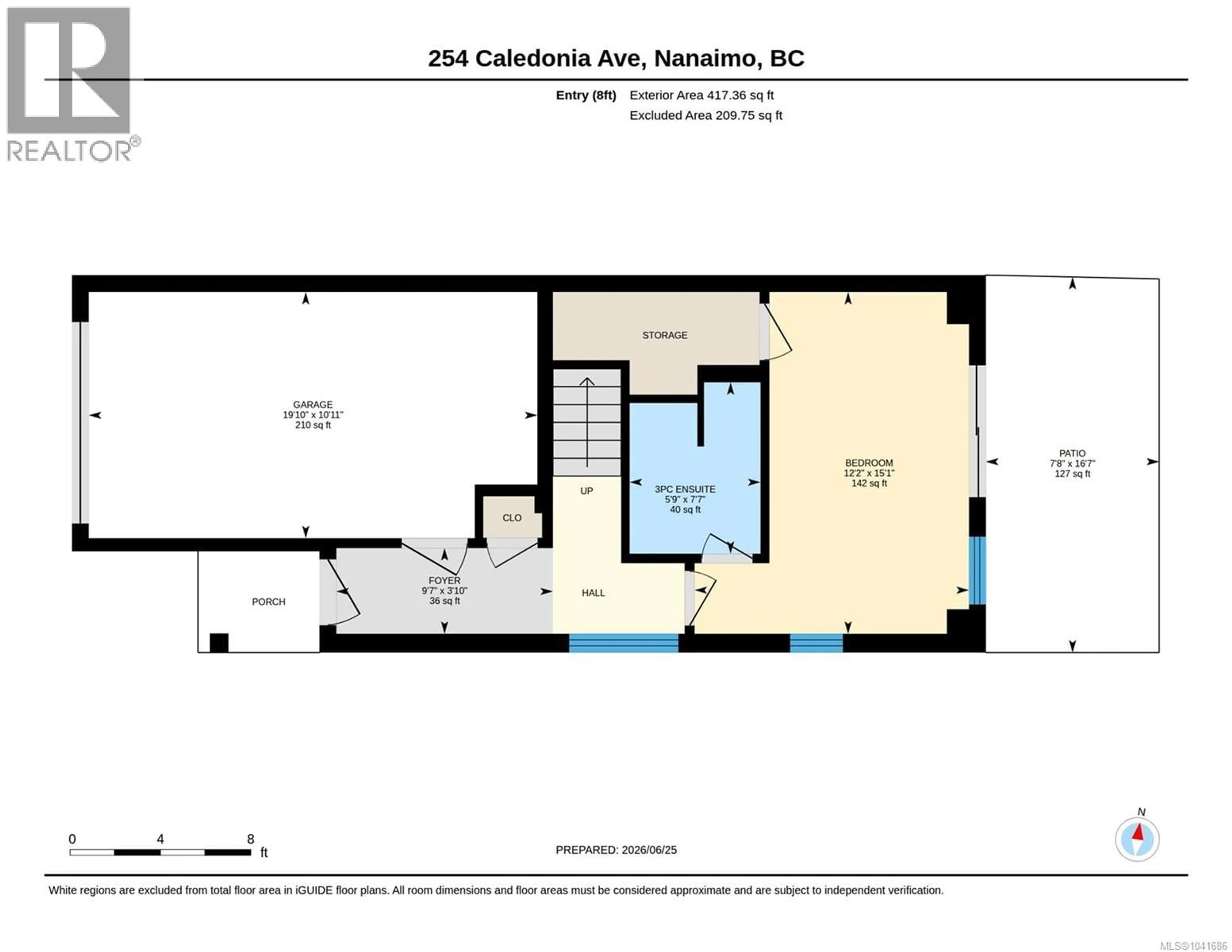 Floor plan for 254 CALEDONIA AVENUE, Nanaimo British Columbia V9S4K5