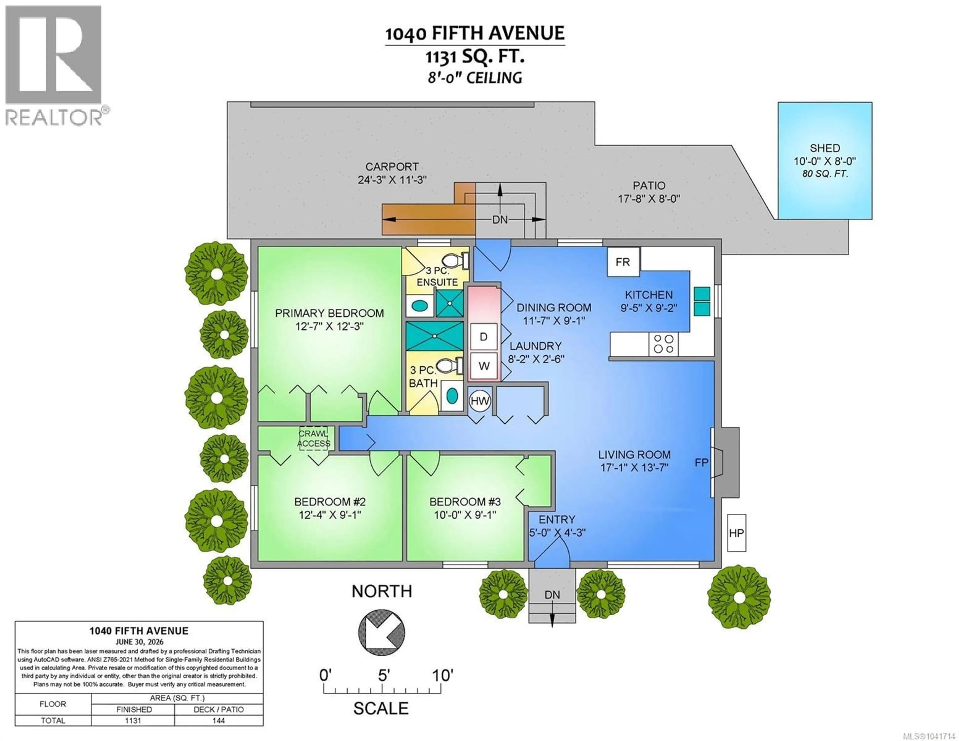 Floor plan for 1040 5TH AVENUE, Ladysmith British Columbia V9G1A2