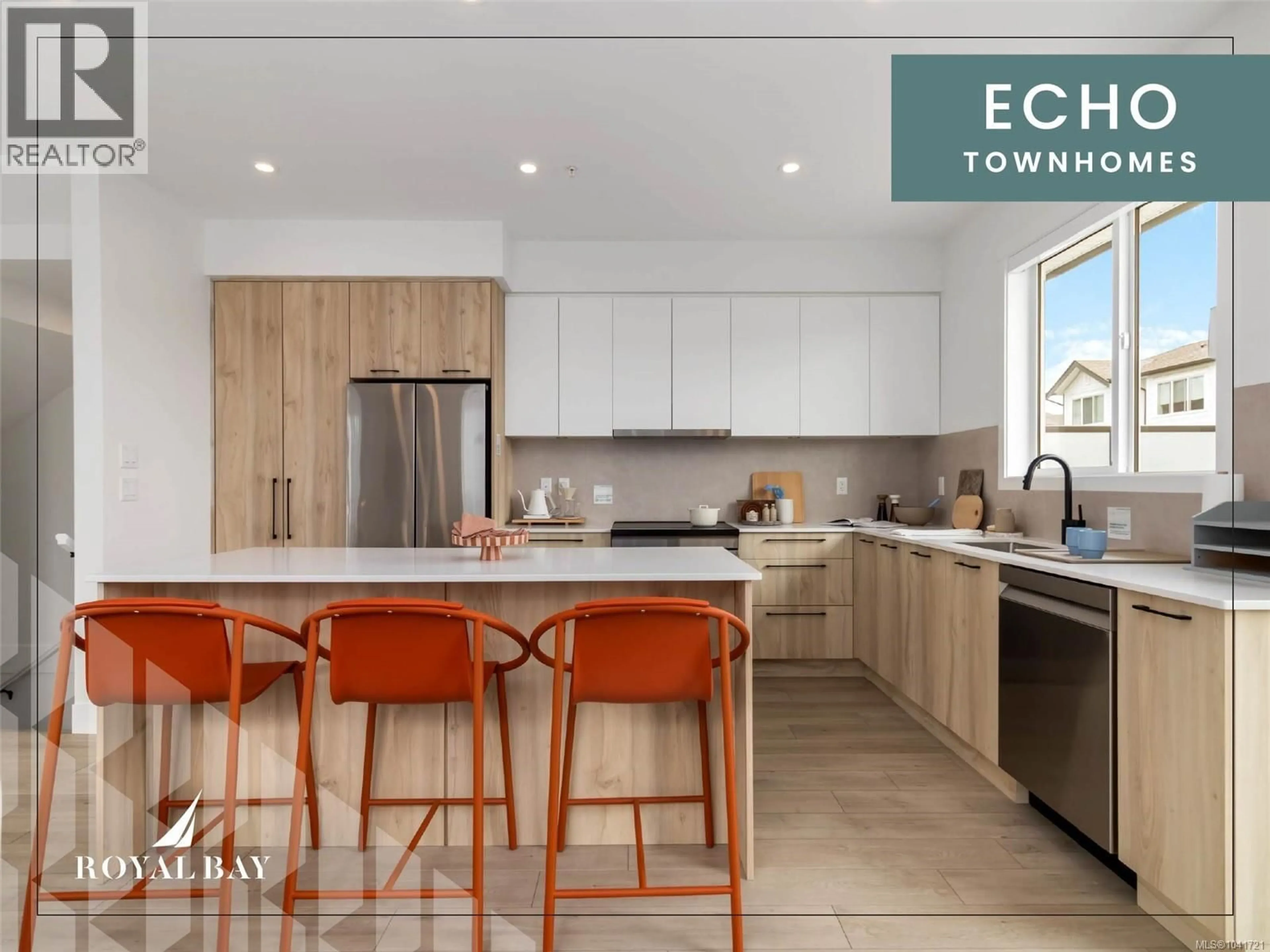 Contemporary kitchen, ceramic/tile floor for 81 - 368 TRADEWINDS AVENUE, Colwood British Columbia V9C0S5