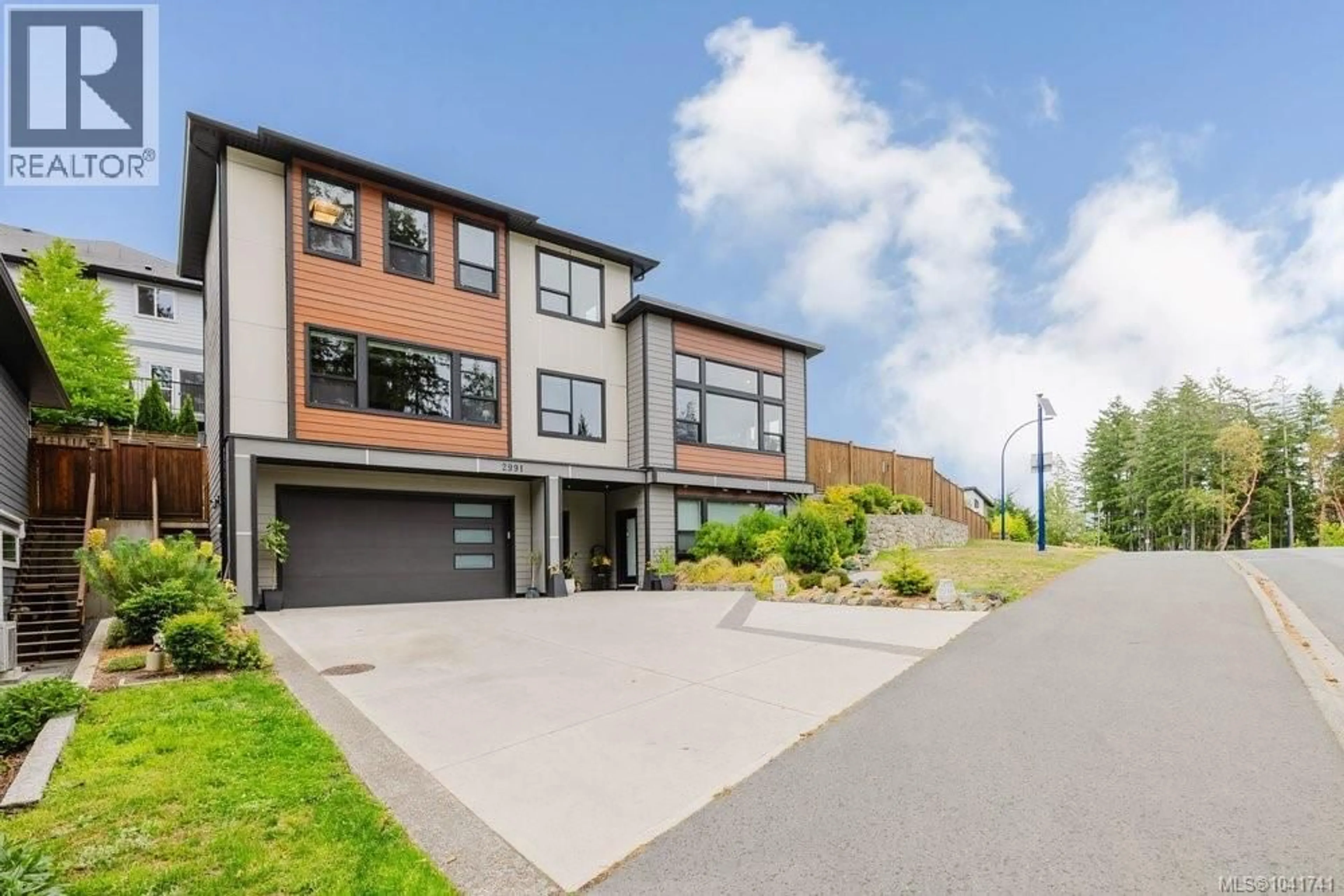 A pic from outside/outdoor area/front of a property/back of a property/a pic from drone, street for 2991 IRWIN ROAD, Langford British Columbia V9B5Y6