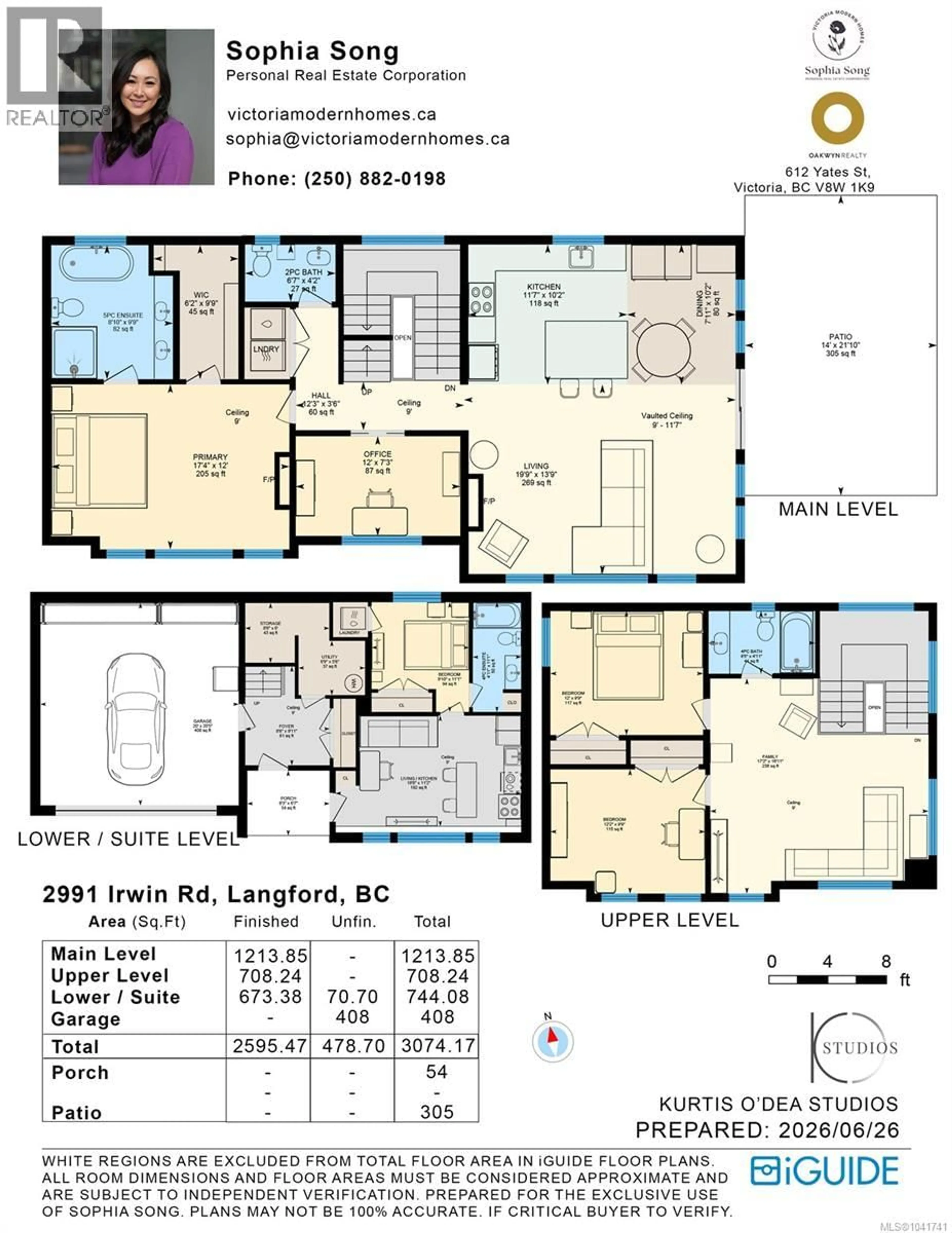 Floor plan for 2991 IRWIN ROAD, Langford British Columbia V9B5Y6