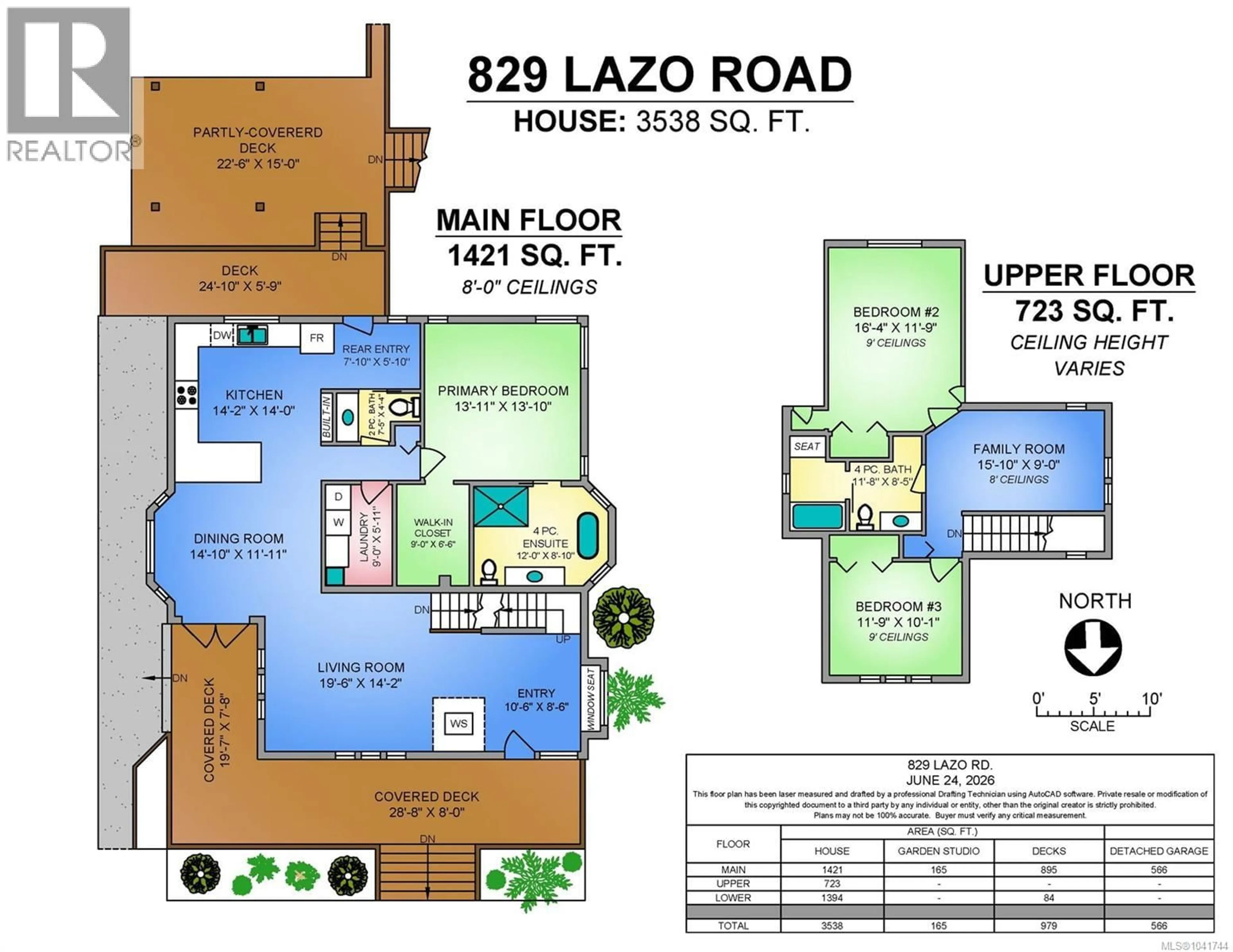 Floor plan for 829 LAZO ROAD, Comox British Columbia V9M3V9