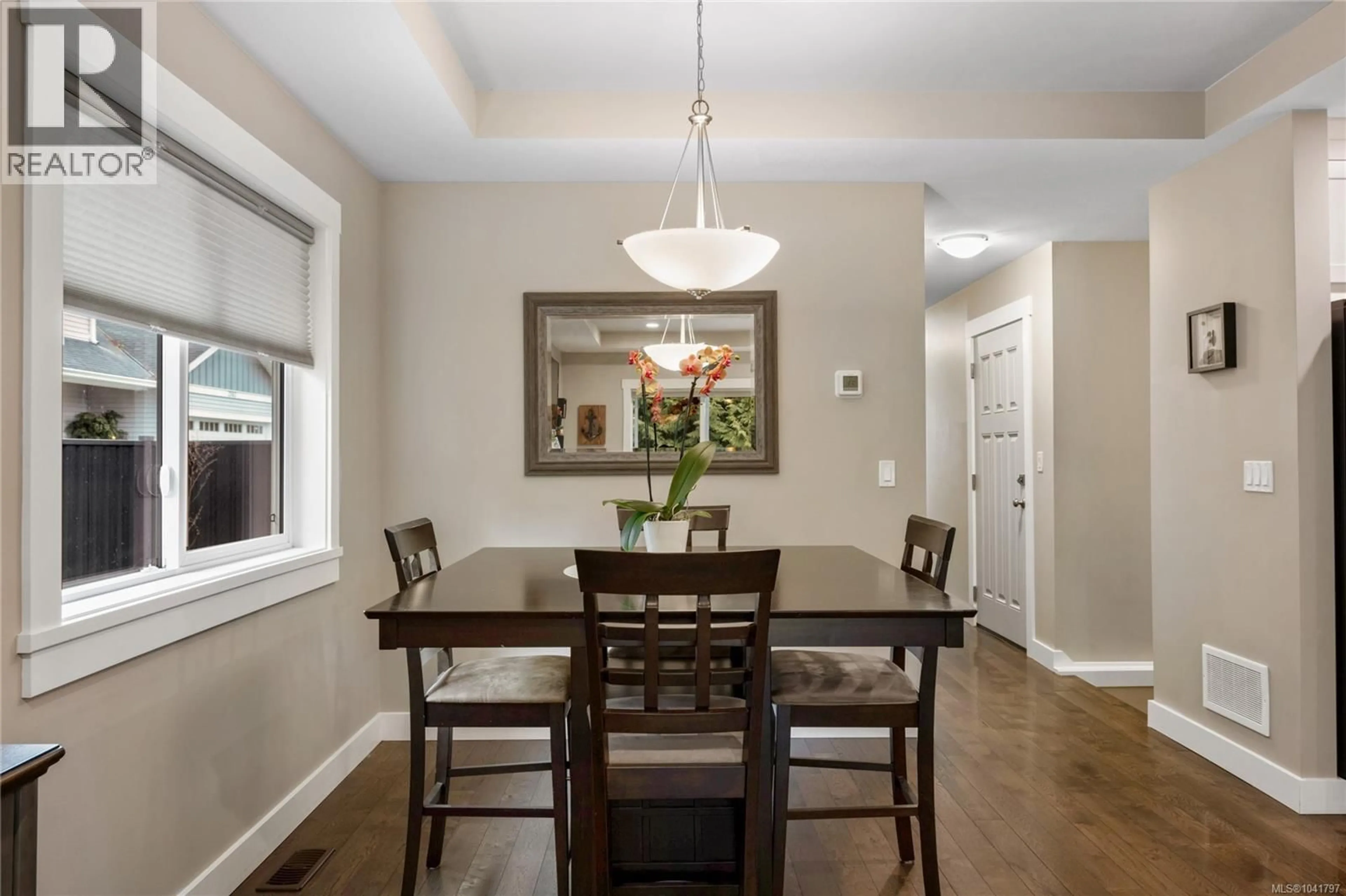 Dining room, wood/laminate floor for 2378 EXTENSION ROAD, Nanaimo British Columbia V9X0A9