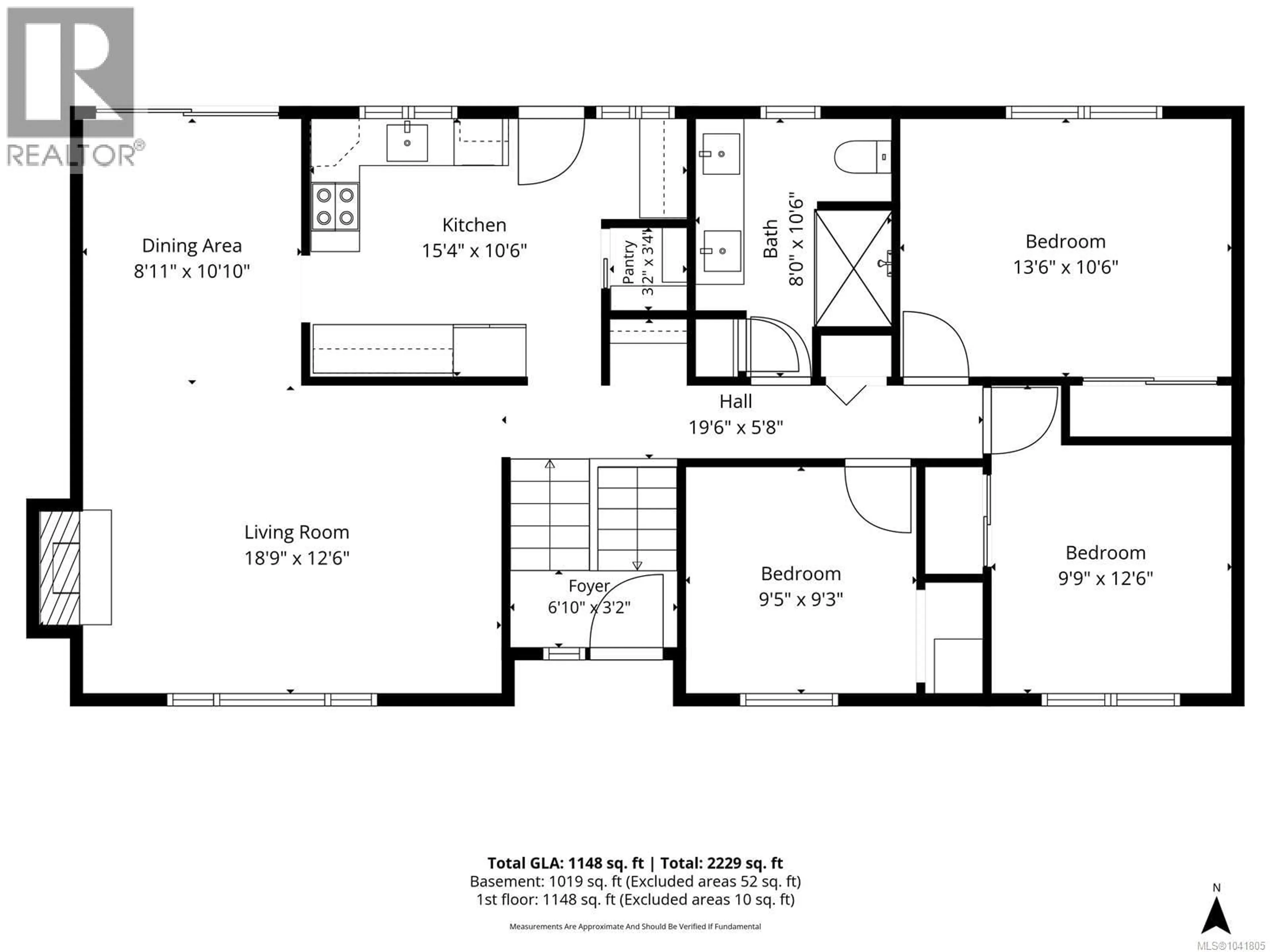 Floor plan for 3040 BAY STREET, Nanaimo British Columbia V9T3C6