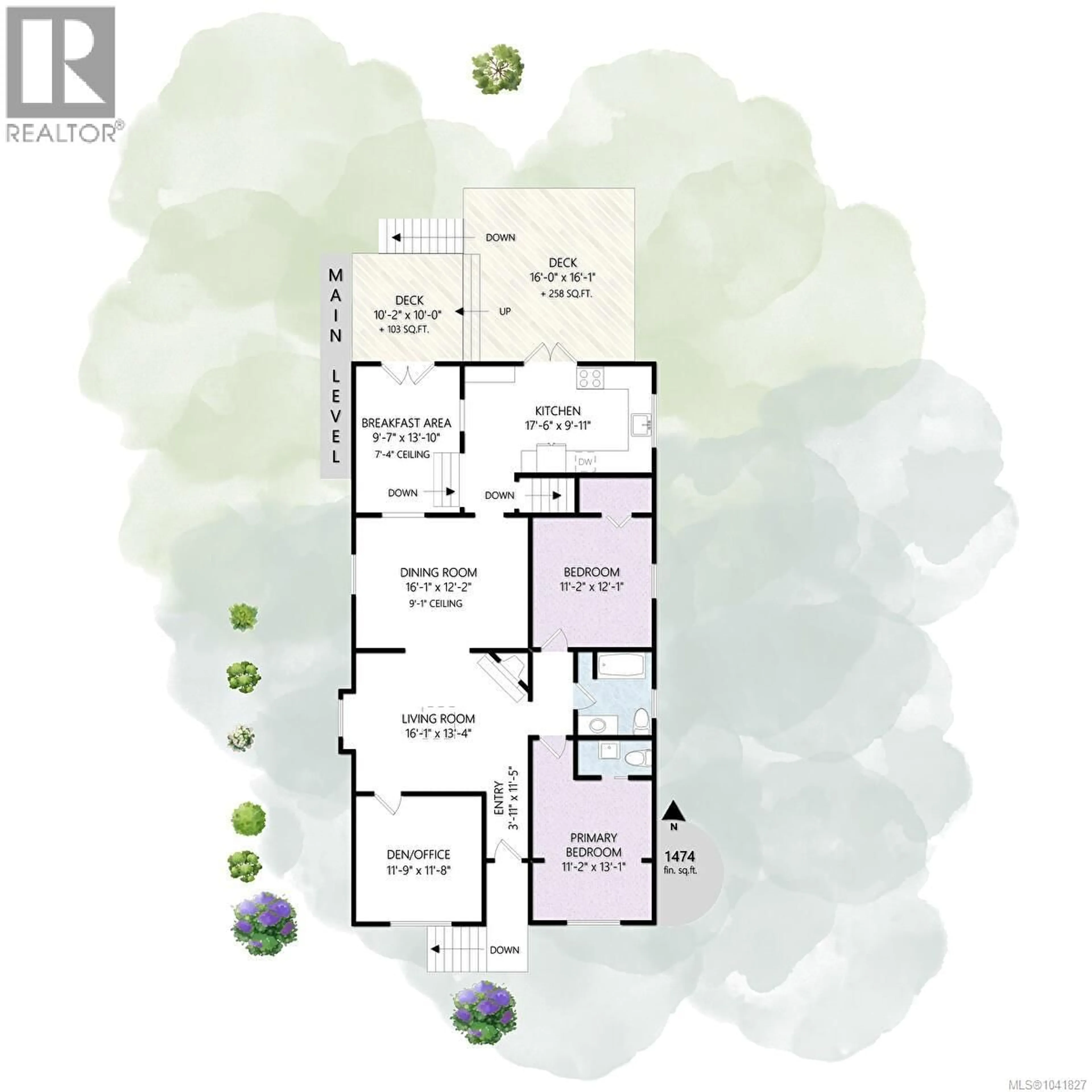 Floor plan for 1730 HAULTAIN STREET, Victoria British Columbia V8R2L2