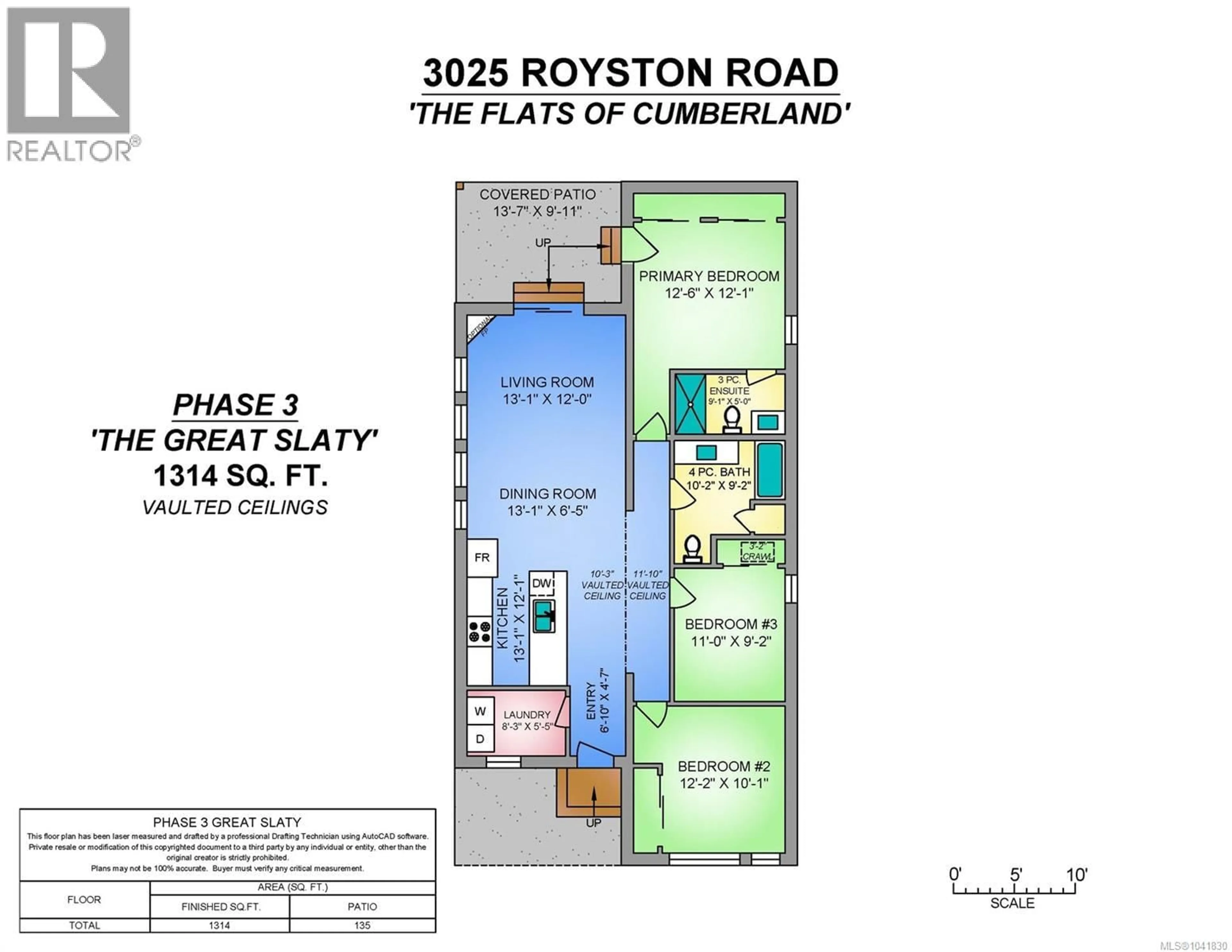 Floor plan for 15 - 3025 ROYSTON ROAD, Cumberland British Columbia V9N1S0