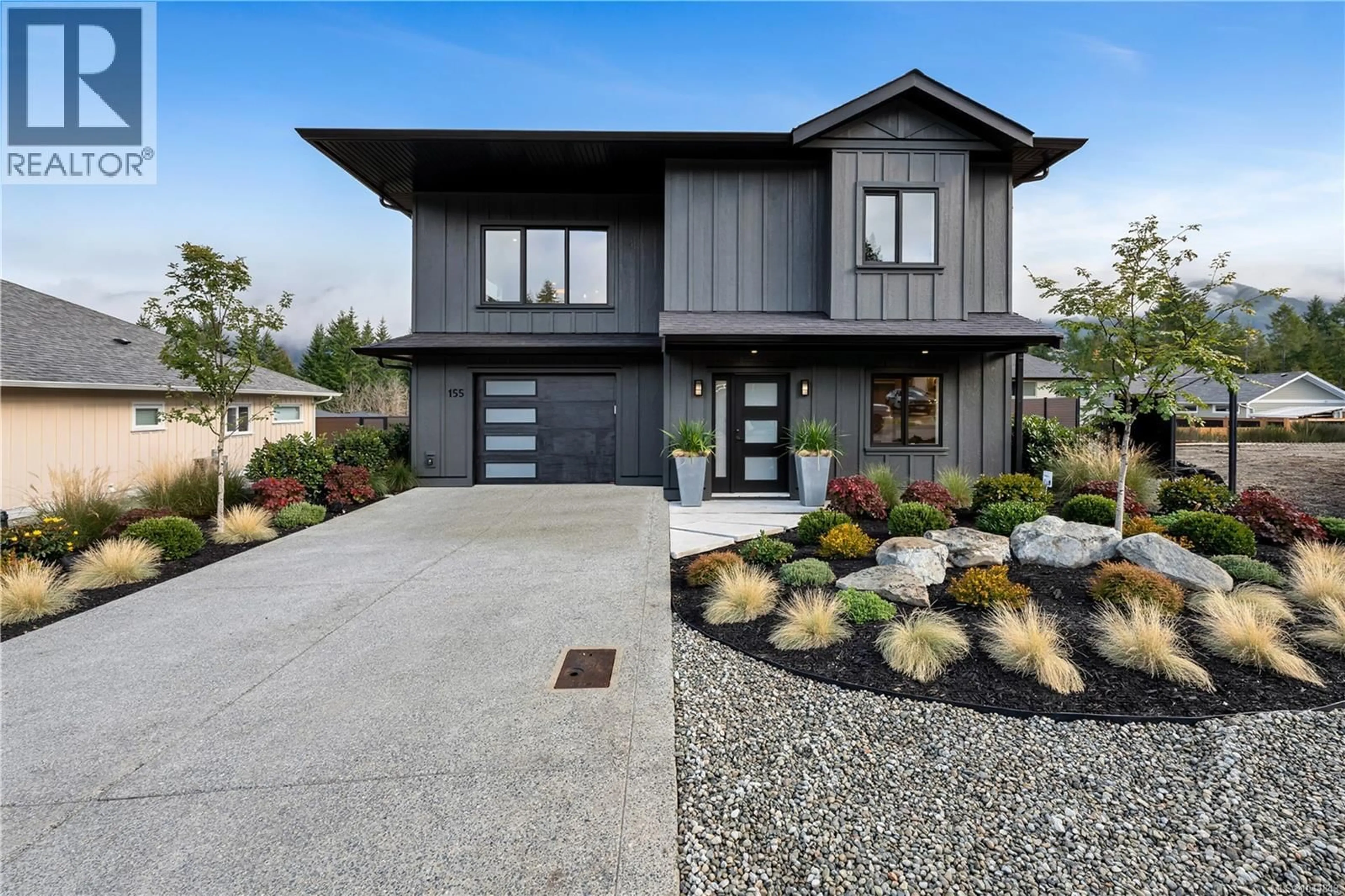 Home with brick exterior material, street for 155 MAPLEWOOD RISE, Lake Cowichan British Columbia V0R2G0