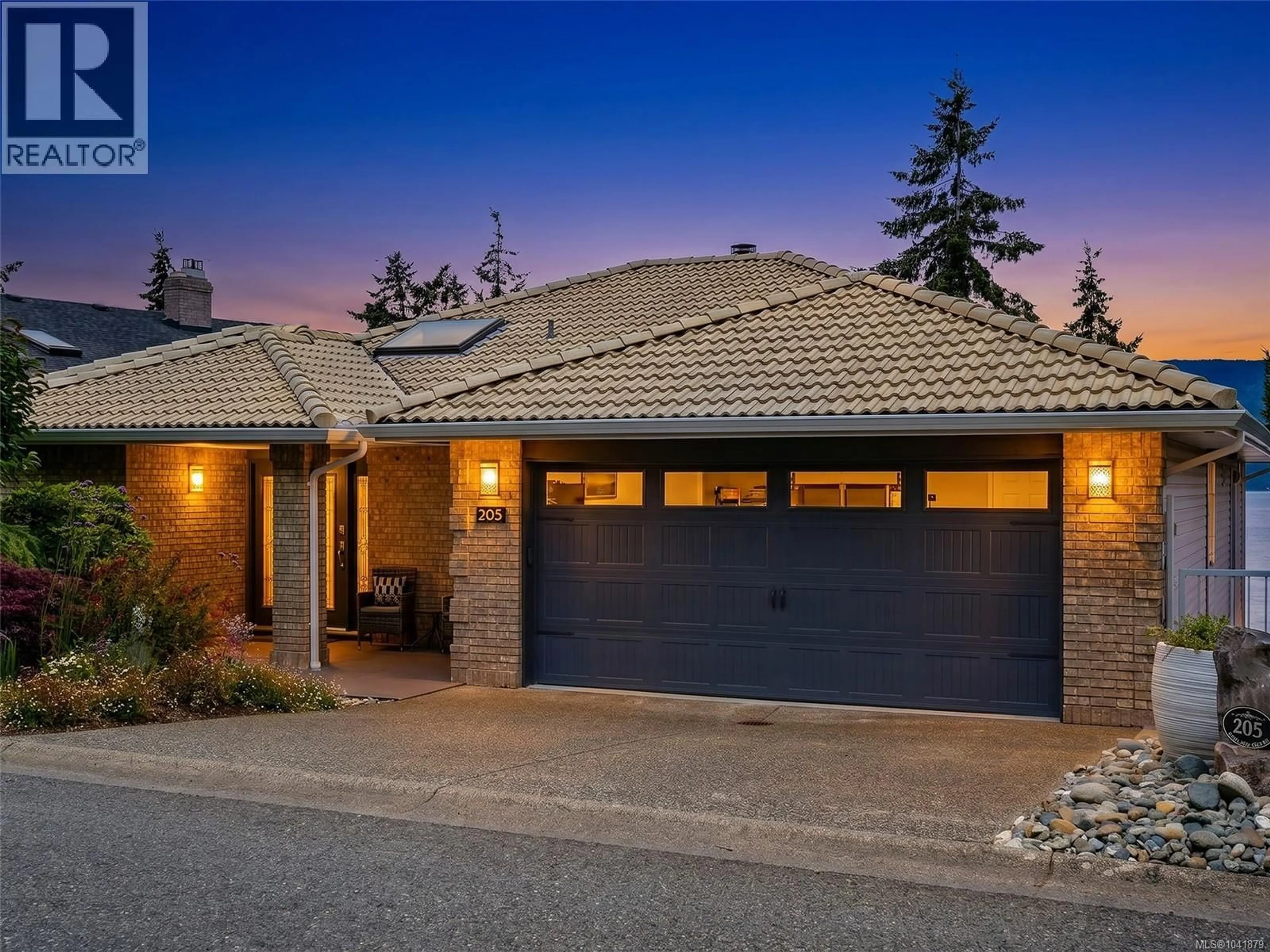Home with brick exterior material, street for 205 MARINE DRIVE, Cobble Hill British Columbia V8H0K8