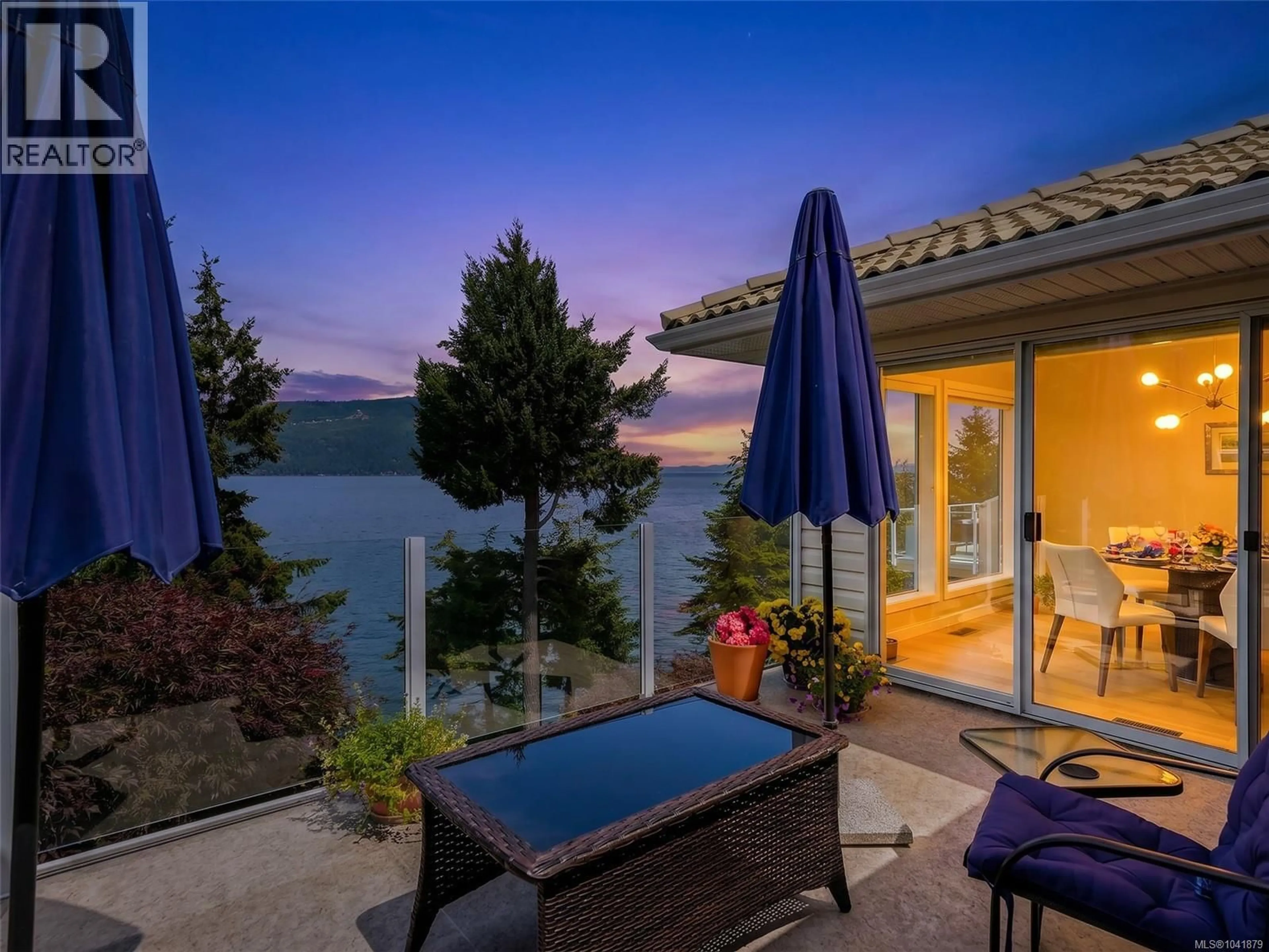Patio, water/lake/river/ocean view for 205 MARINE DRIVE, Cobble Hill British Columbia V8H0K8