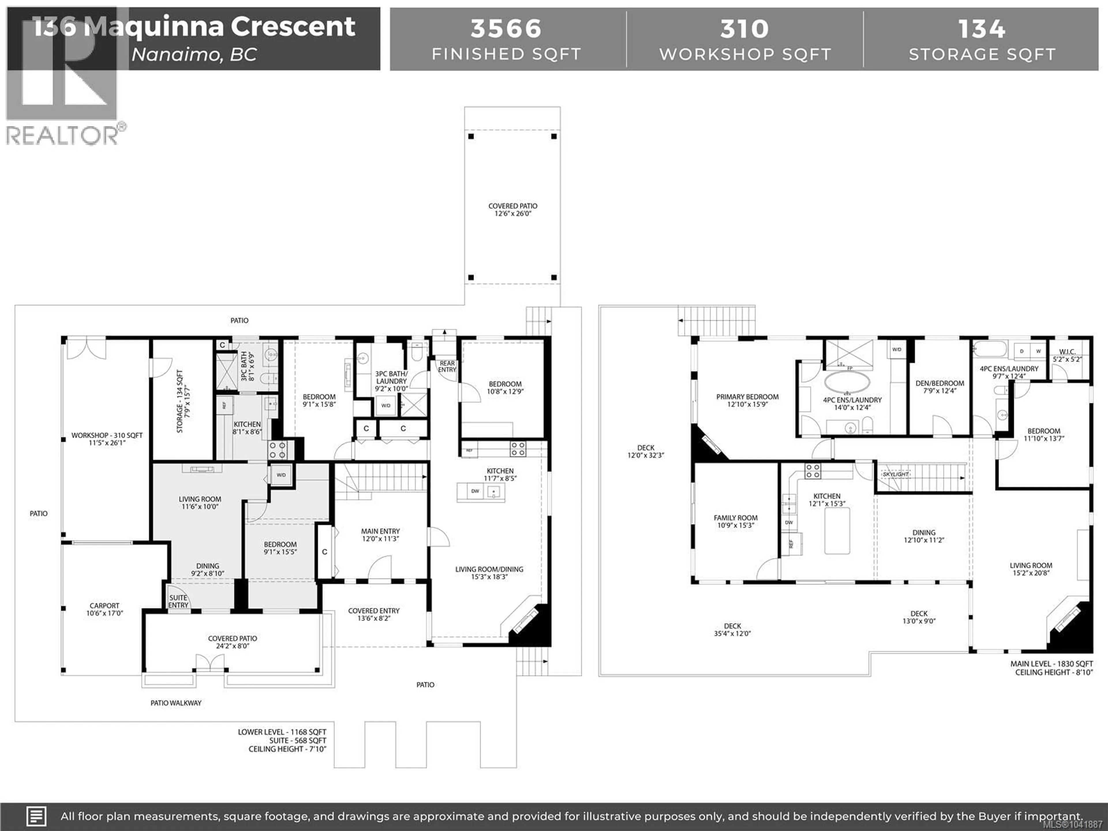 Floor plan for 136 MAQUINNA CRESCENT, Nanaimo British Columbia V9S5L1