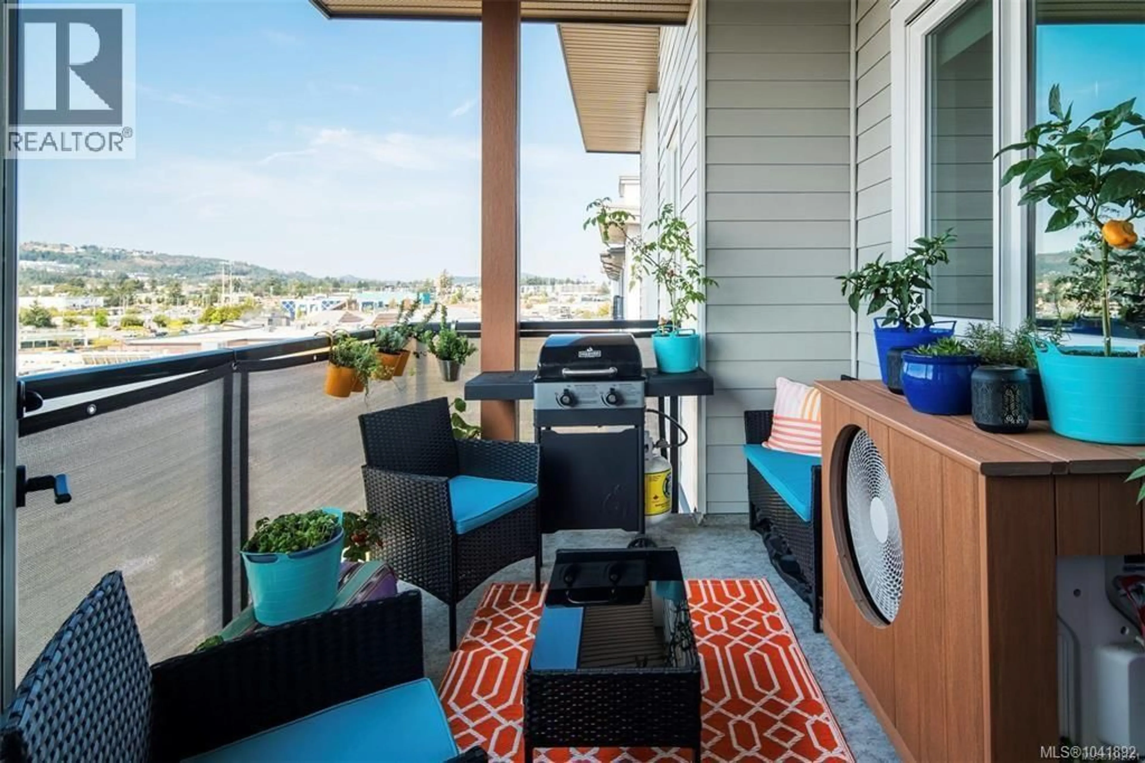 Patio, water/lake/river/ocean view for 530 - 920 REUNION AVENUE, Langford British Columbia V9B3Y7