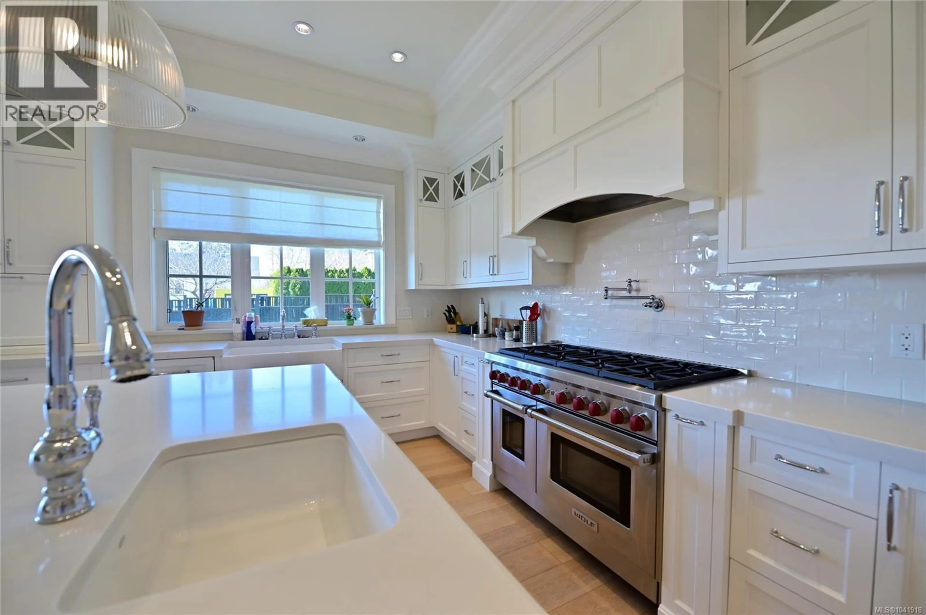 Contemporary kitchen, ceramic/tile floor for 2777 DEWDNEY AVENUE, Oak Bay British Columbia V8R3M3