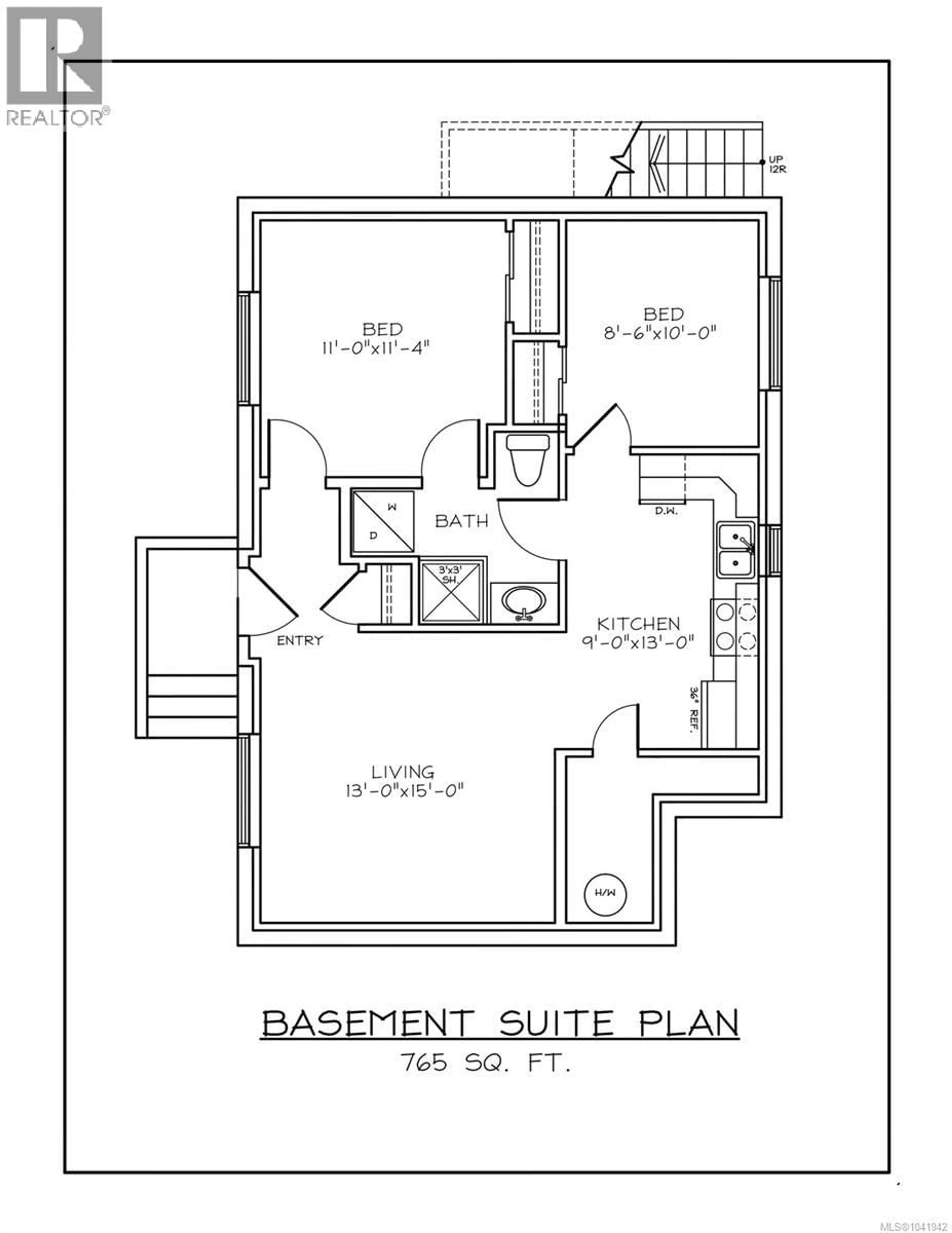 Floor plan for A - 444 2ND STREET, Courtenay British Columbia V9N1C1