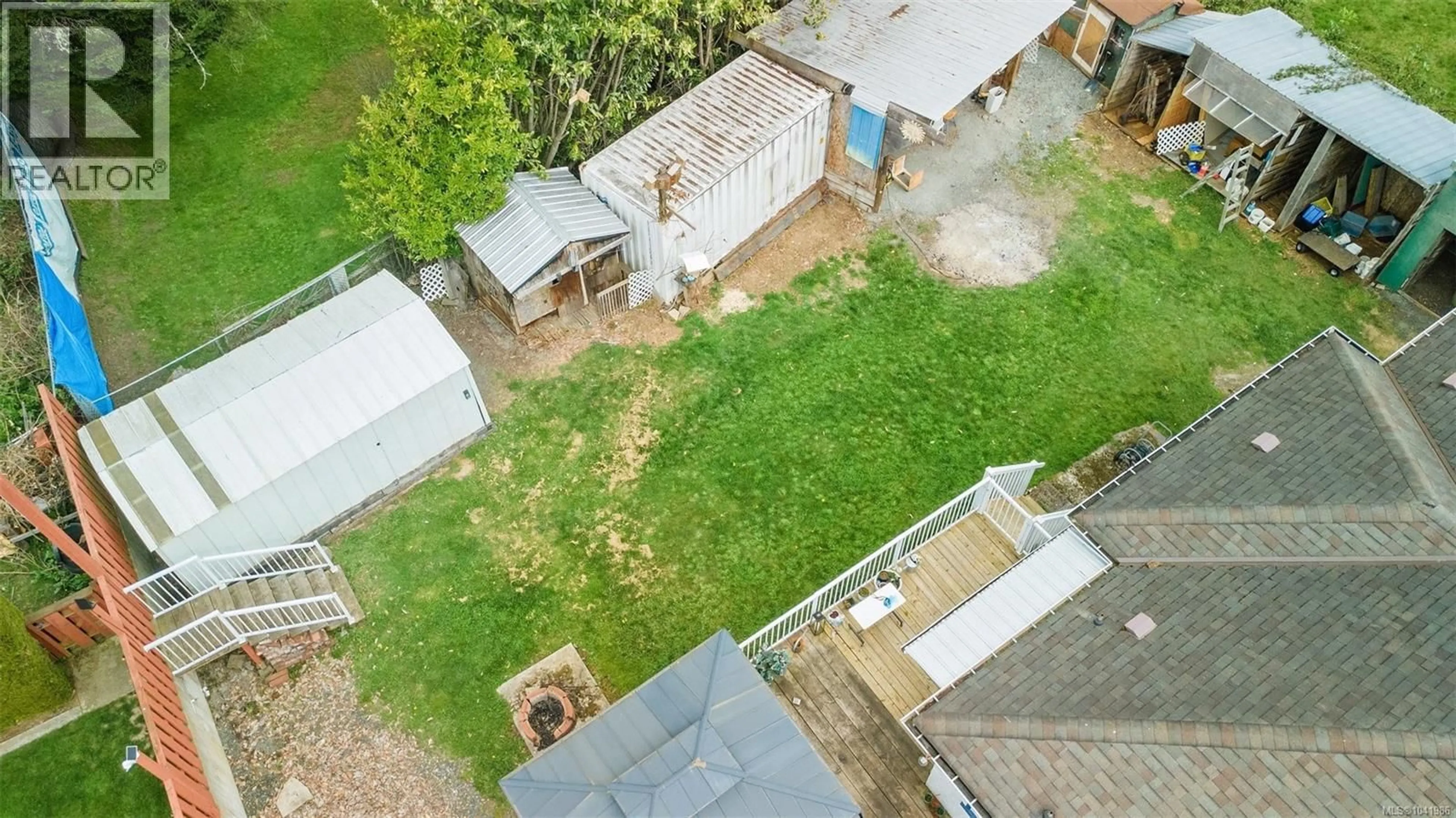 A pic from outside/outdoor area/front of a property/back of a property/a pic from drone, street for 6484 SOOKE ROAD, Sooke British Columbia V0S1N0